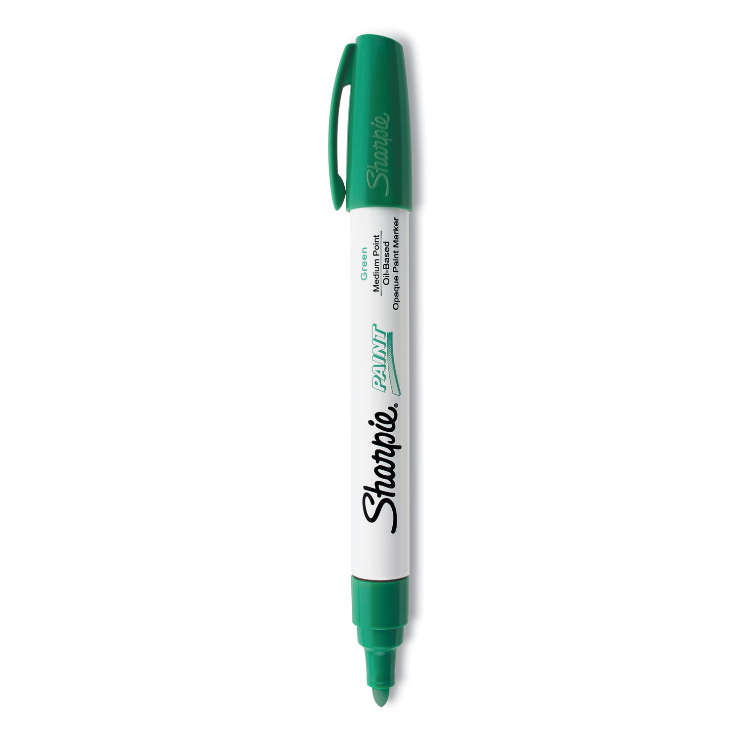 Sharpie Oil-Based Paint Marker, Medium Point, Lime Green Ink, 1
