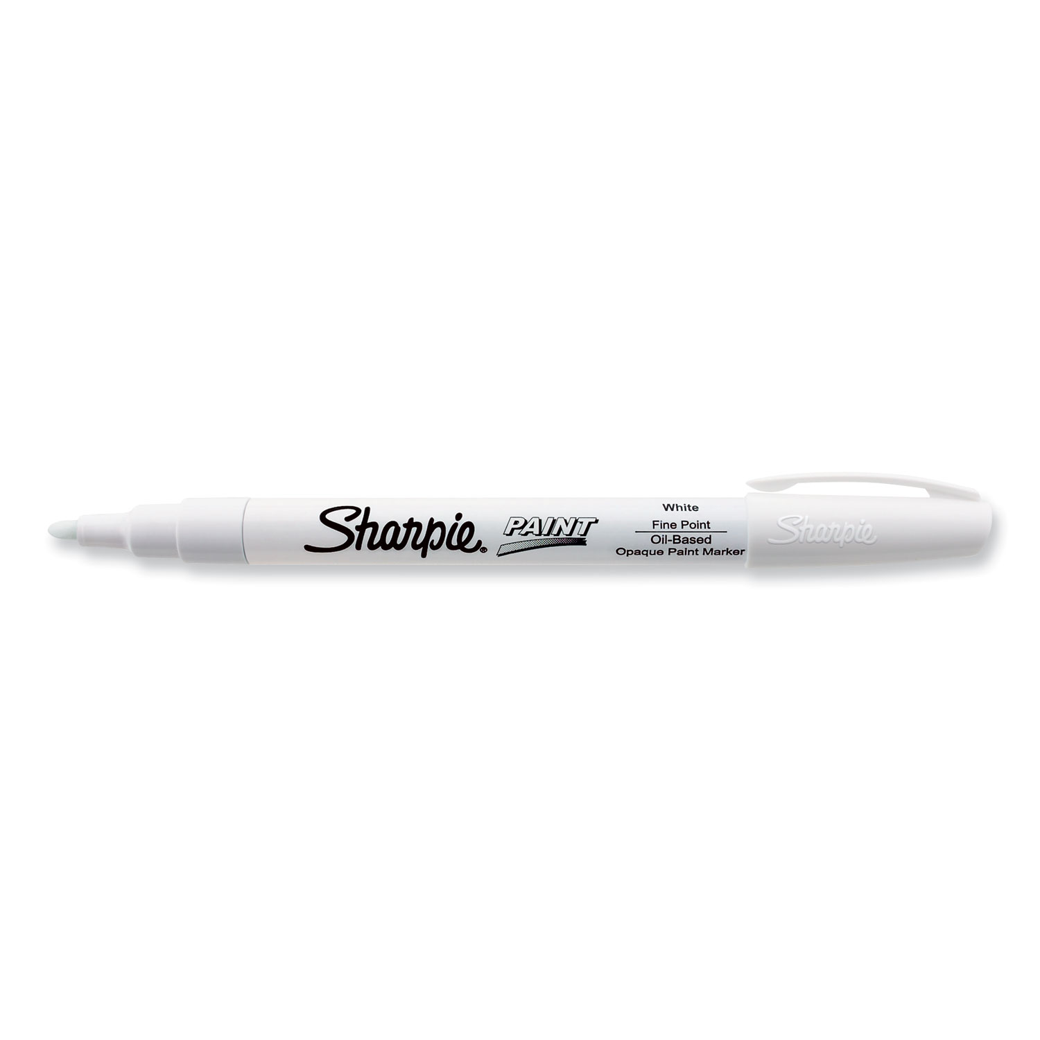 Sharpie 35543 White Oil Based Paint Marker, Fine Point