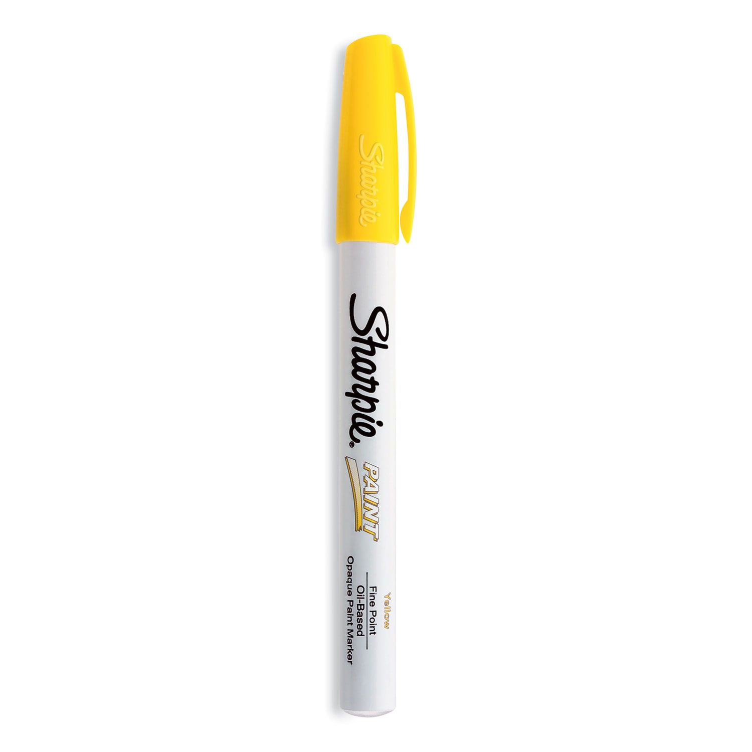 Yellow Sharpie Paint Markers Fine Point Oil Based One Each of