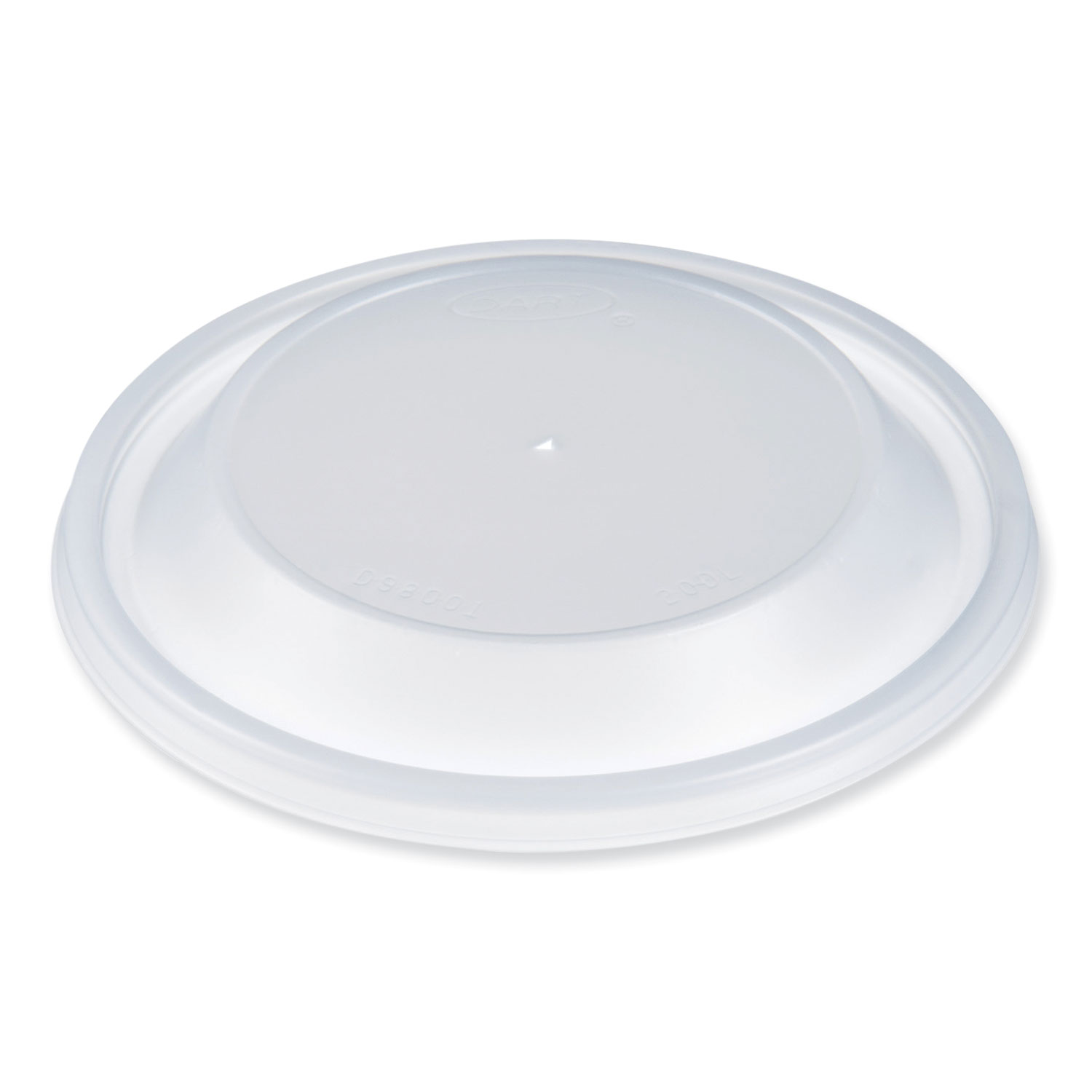 Dome Lids for Foam Cups and Containers, Vented, Fits 5 oz to 32 oz Cups/Containers, Plastic, Translucent, 1,000/Carton