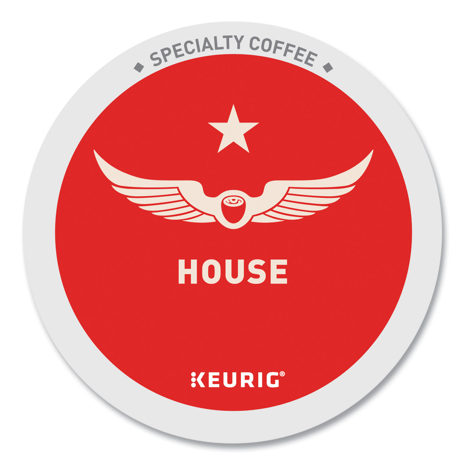 House Blend Coffee K-Cups, Light Roast, 20/Box