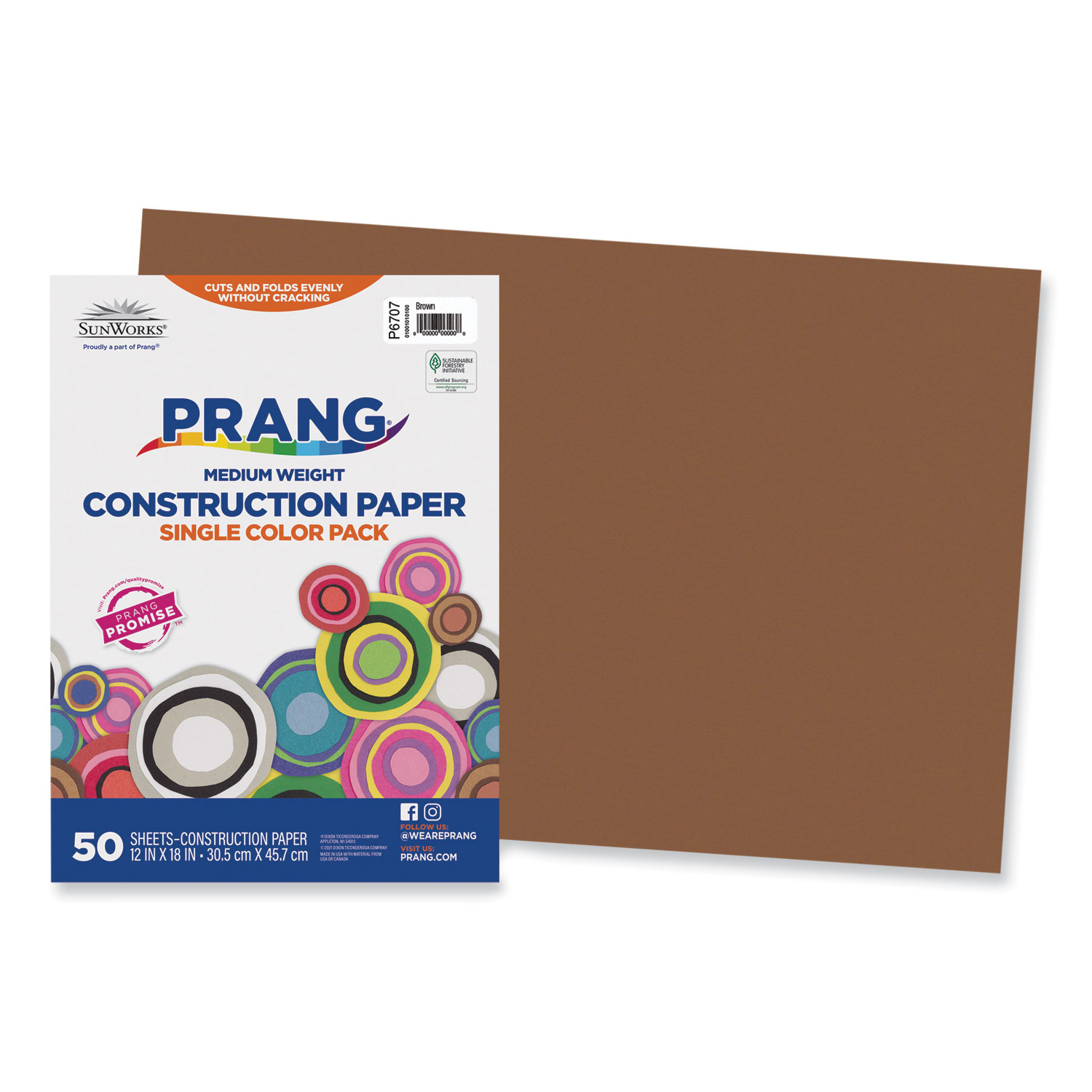 Brightly-colored, high-strength, heavyweight construction paper