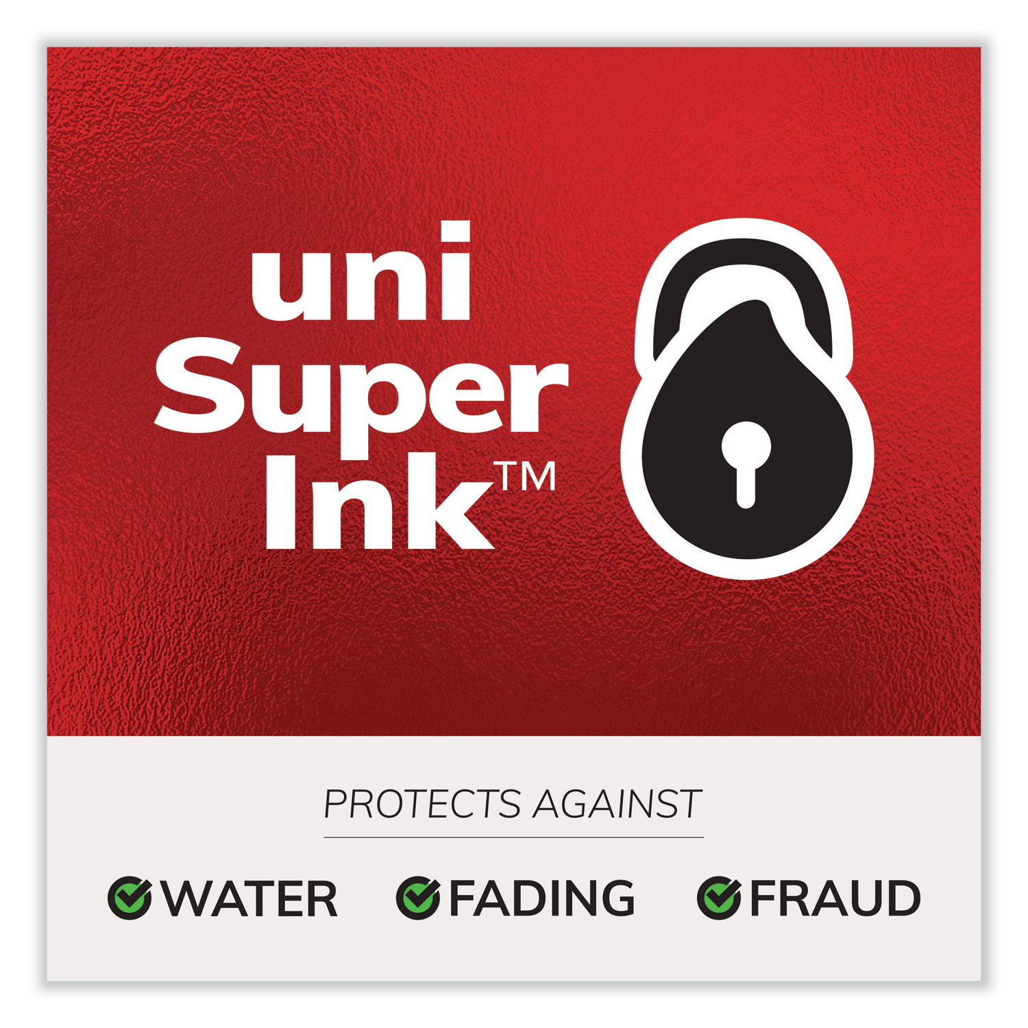 uniball® Signo 207 Gel Pen, Retractable, Medium 0.7 mm, Black Ink,  Translucent Pink/Translucent White Barrel, 2/Pack