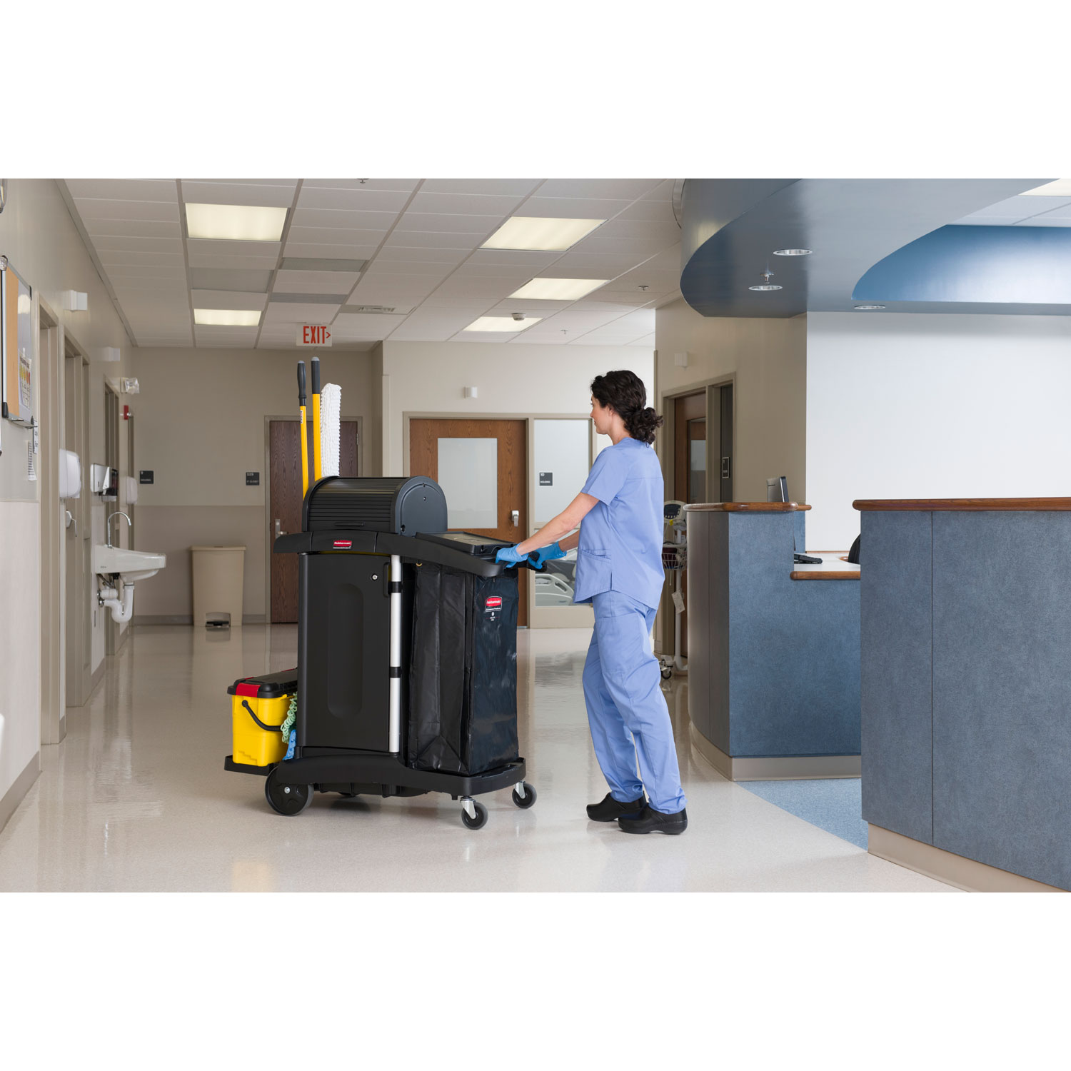 Janitorial Cleaning Cart