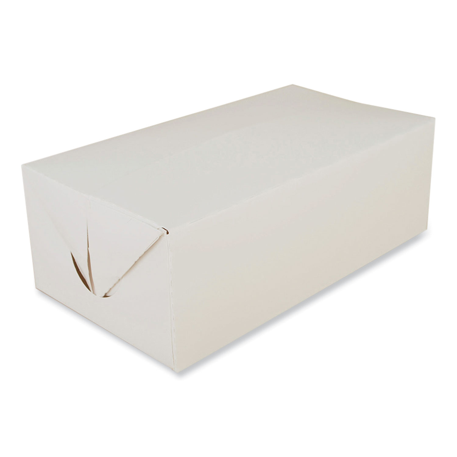 Carryout Boxes, 9 x 5 x 3, White, Paper, 400/Carton
