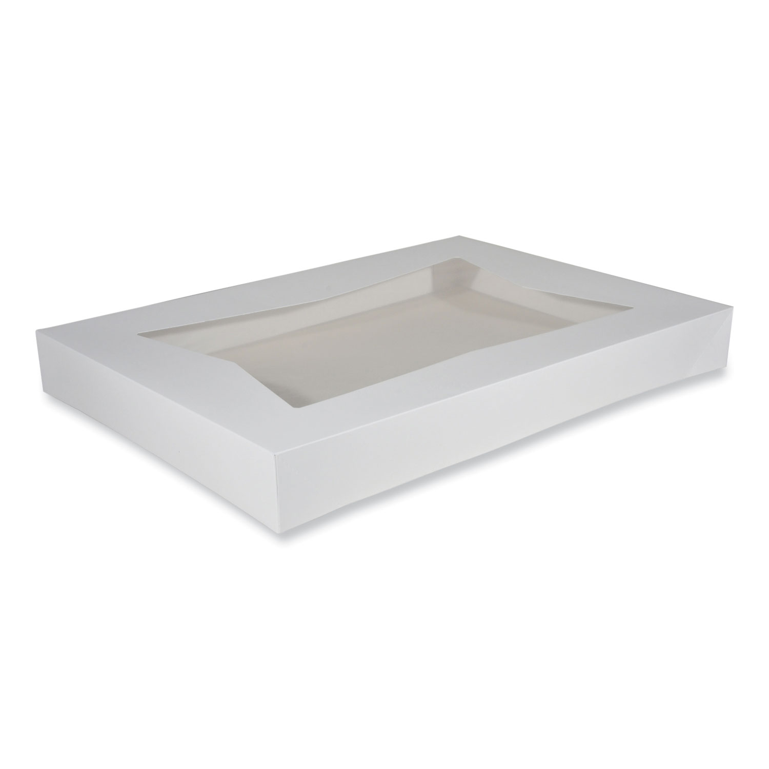 Bakery Boxes, 26.5 x 18.62 x 3.25, White, Paper, 50/Carton