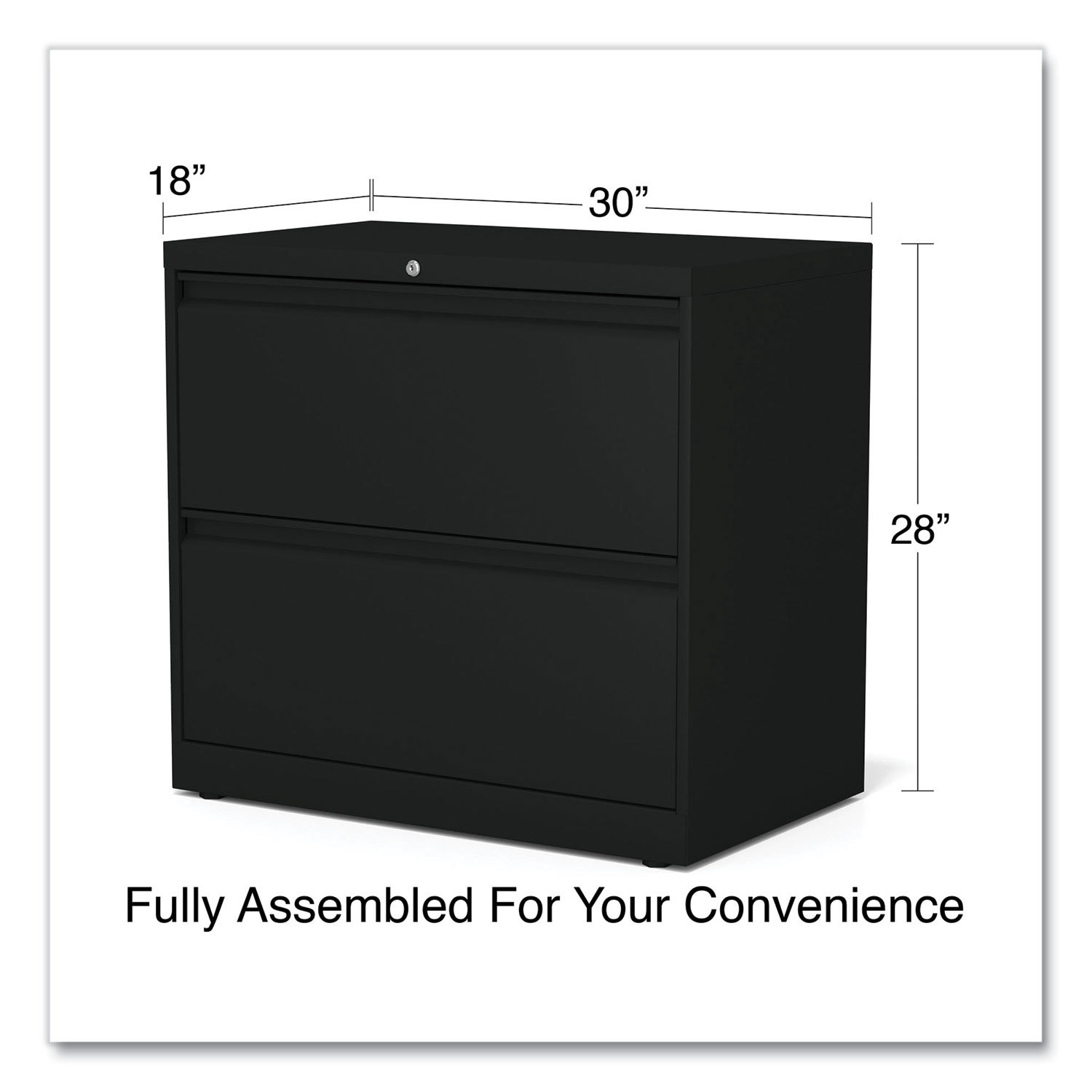 Two-Drawer 28 Lateral Cabinet File