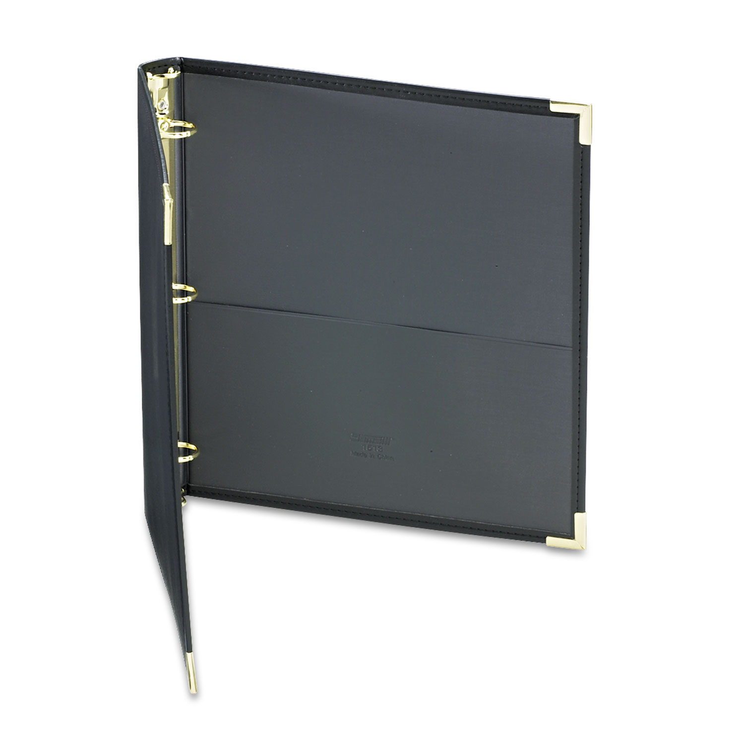 Classic Collection Ring Binder, 11 x 8 1/2, 1 Cap, Black