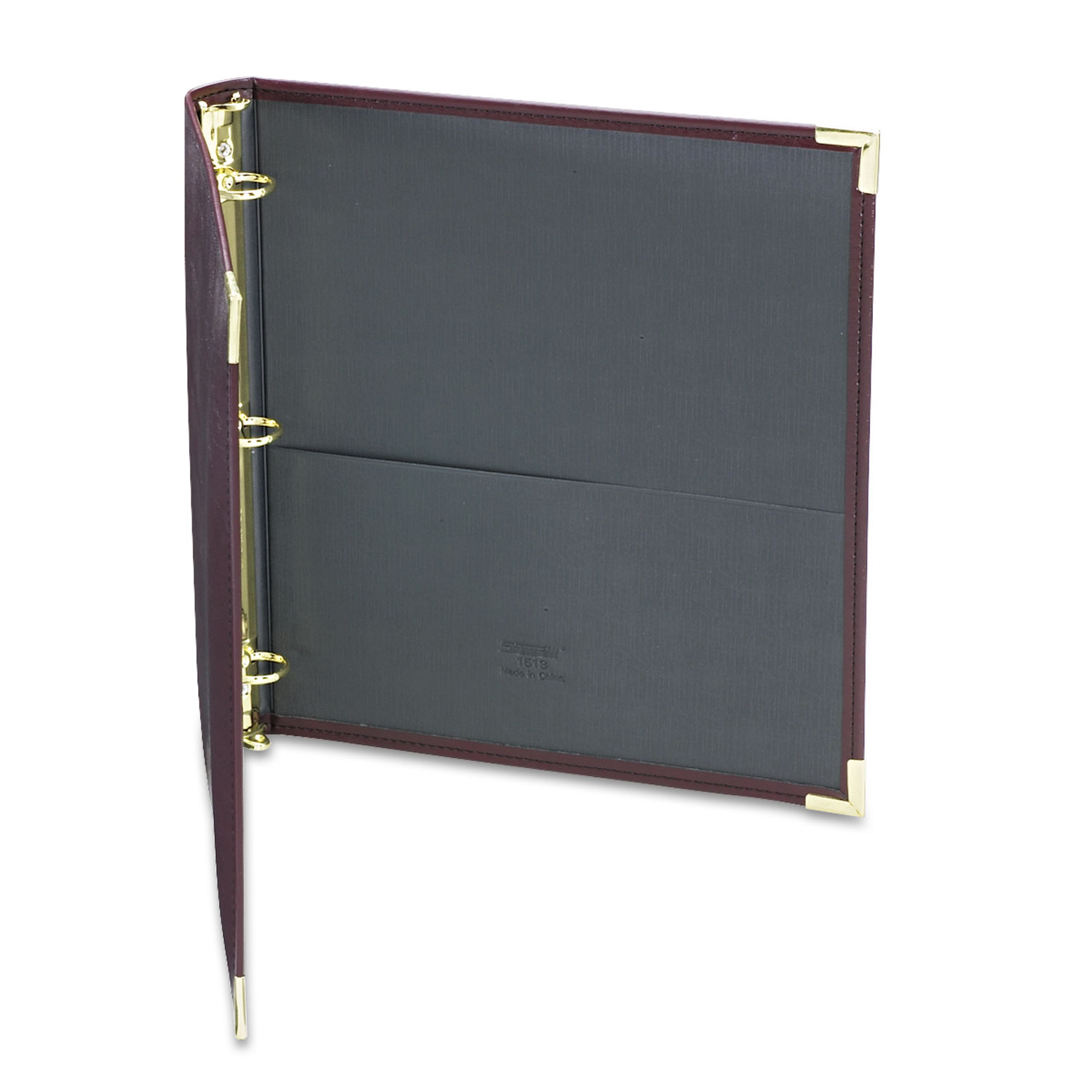 Classic Collection Ring Binder, 11 x 8 1/2, 1 Cap, Burgundy