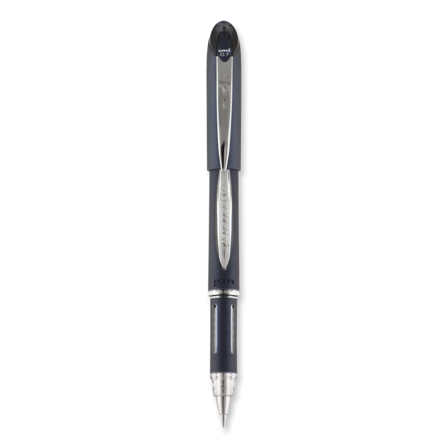 Basics Retractable Gel Ink Pens - Fine Point Pen, Black, 12-Pack