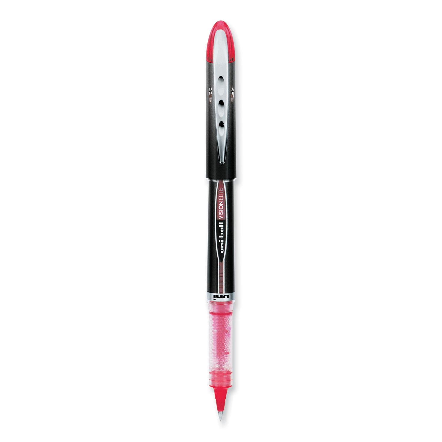 VISION ELITE Hybrid Gel Pen, Stick, Bold 0.8 mm, Black Ink, White