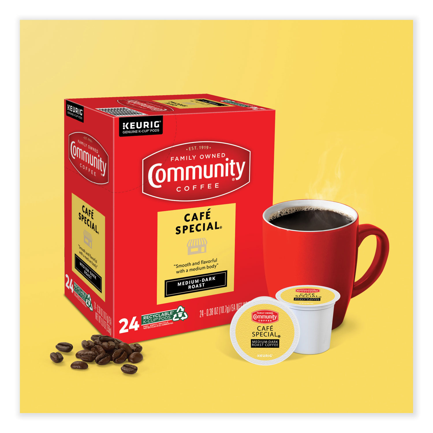 Community Coffee® Cafe Special KCup, 24/Box NuLife Labs, Inc.