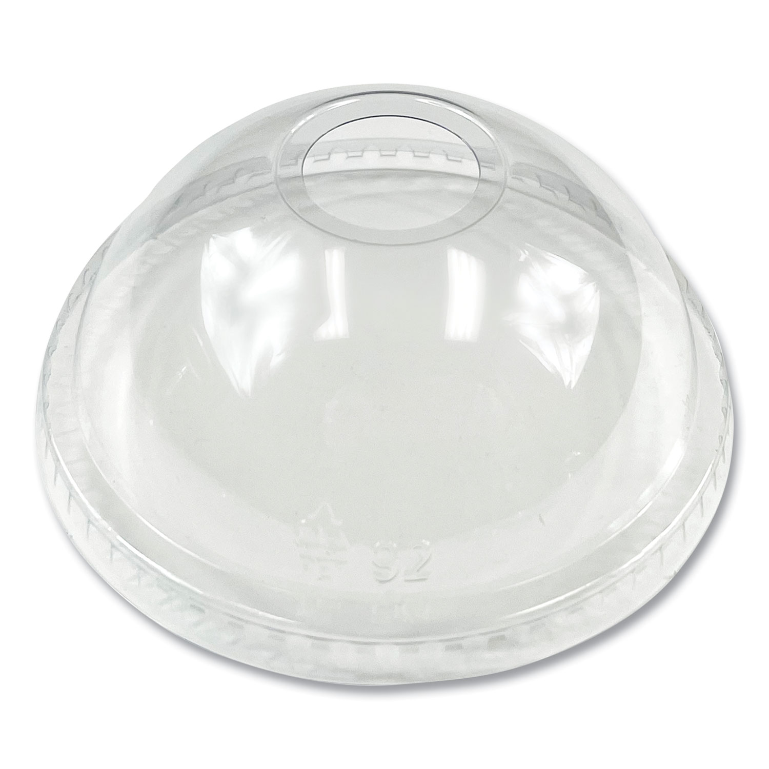 12oz Disposable Glass/Cup With Dome Lid