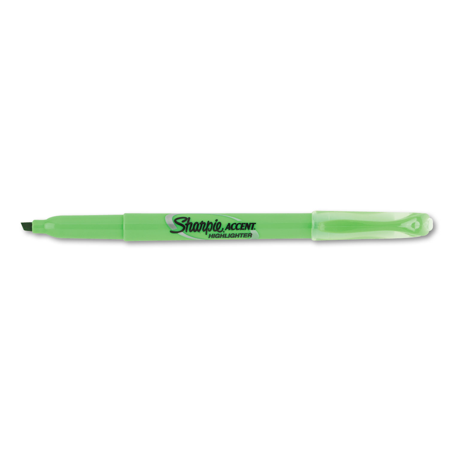  Sharpie 27026 Pocket Style Highlighters, Chisel Tip, Fluorescent Green, Dozen (SAN27026) 