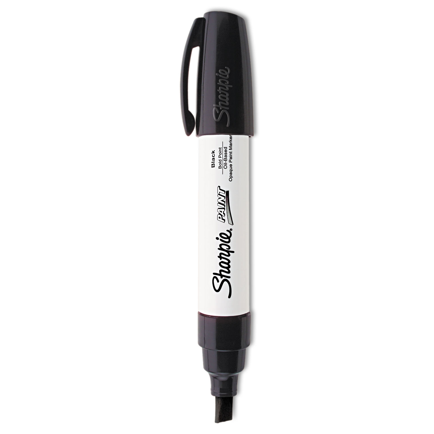  Sharpie 35564 Permanent Paint Marker, Extra-Broad Chisel Tip, Black (SAN35564) 