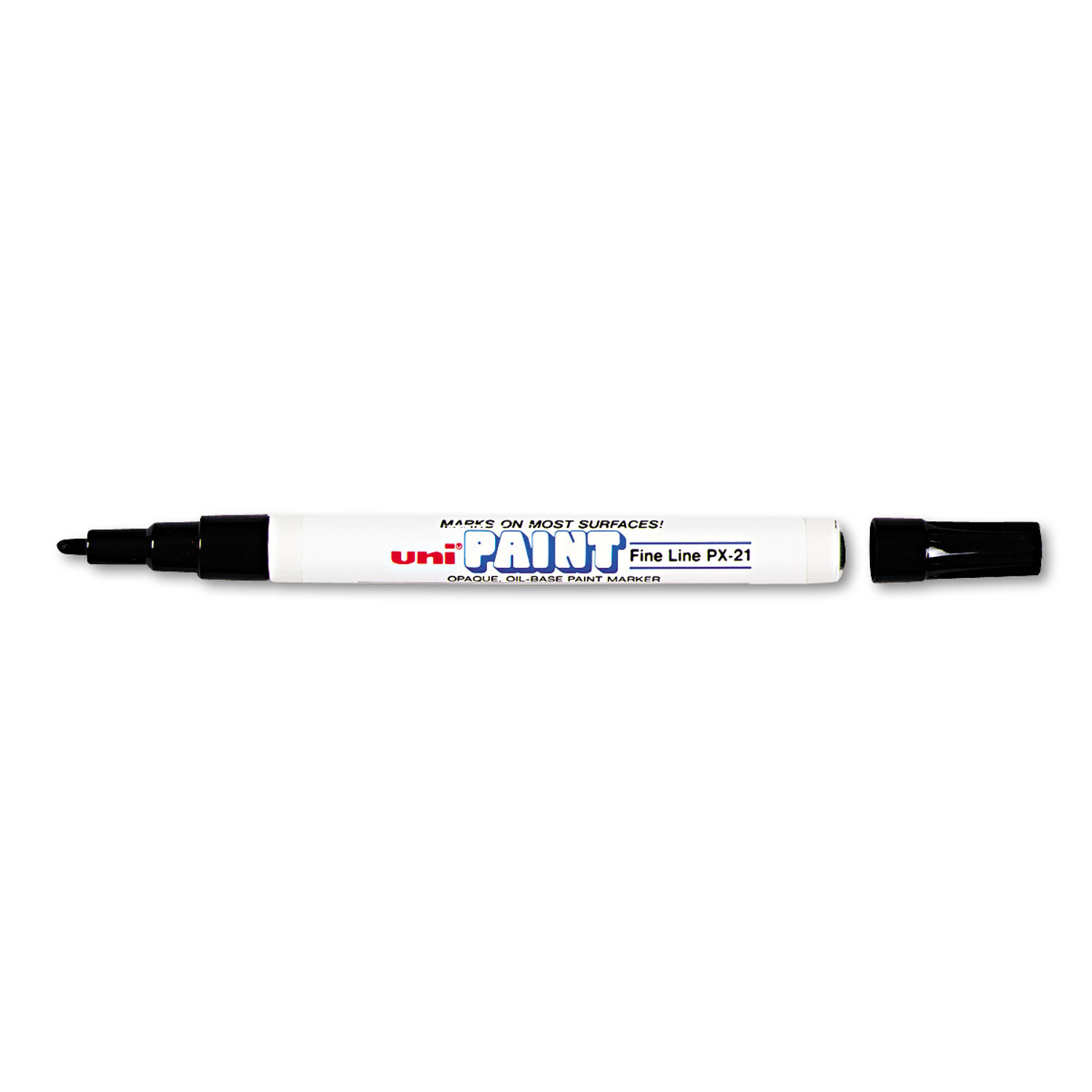  uni-Paint 63701 Permanent Marker, Fine Bullet Tip, Black (UBC63701) 