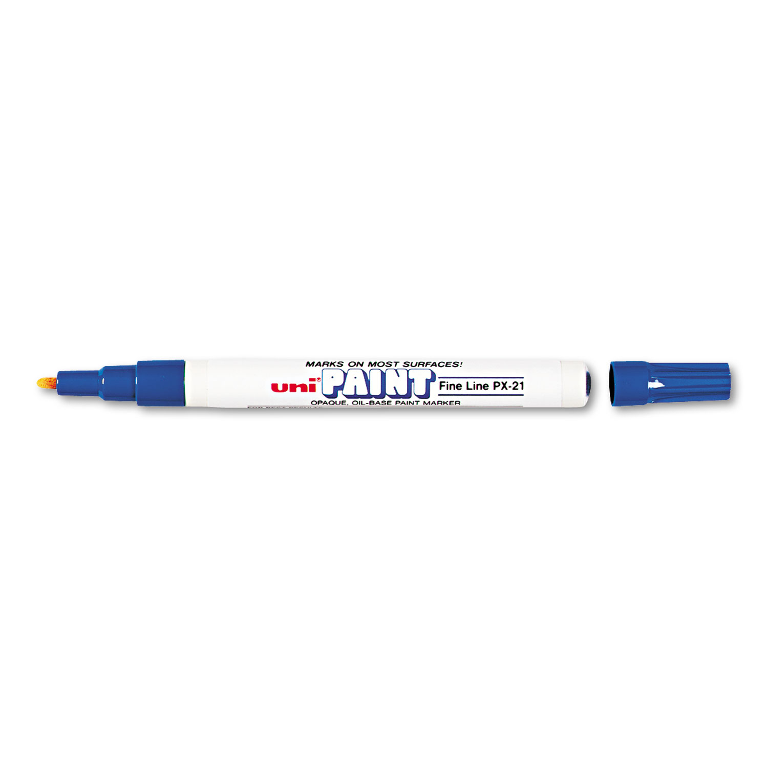  uni-Paint 63703 Permanent Marker, Fine Bullet Tip, Blue (UBC63703) 