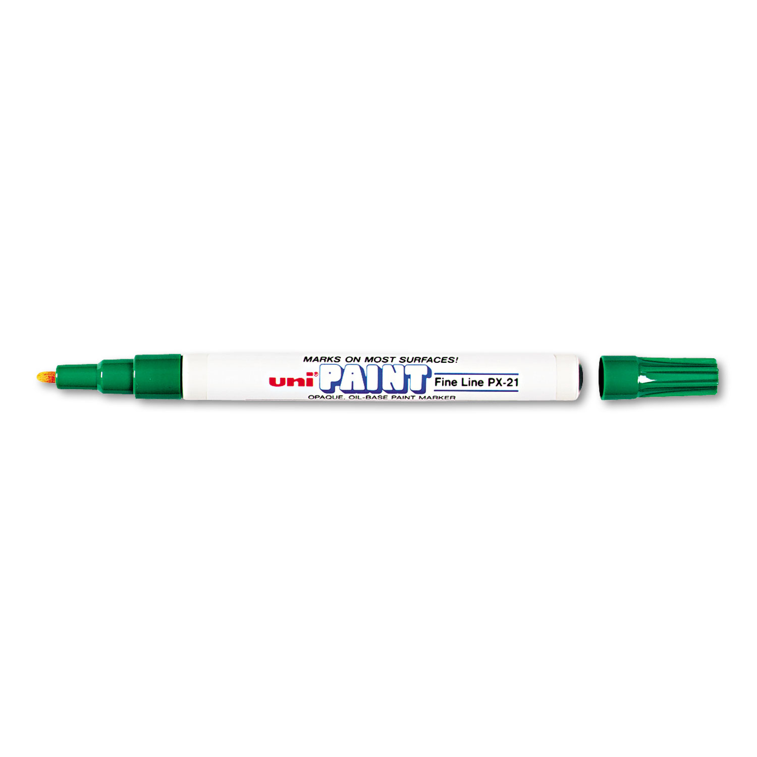  uni-Paint 63704 Permanent Marker, Fine Bullet Tip, Green (UBC63704) 