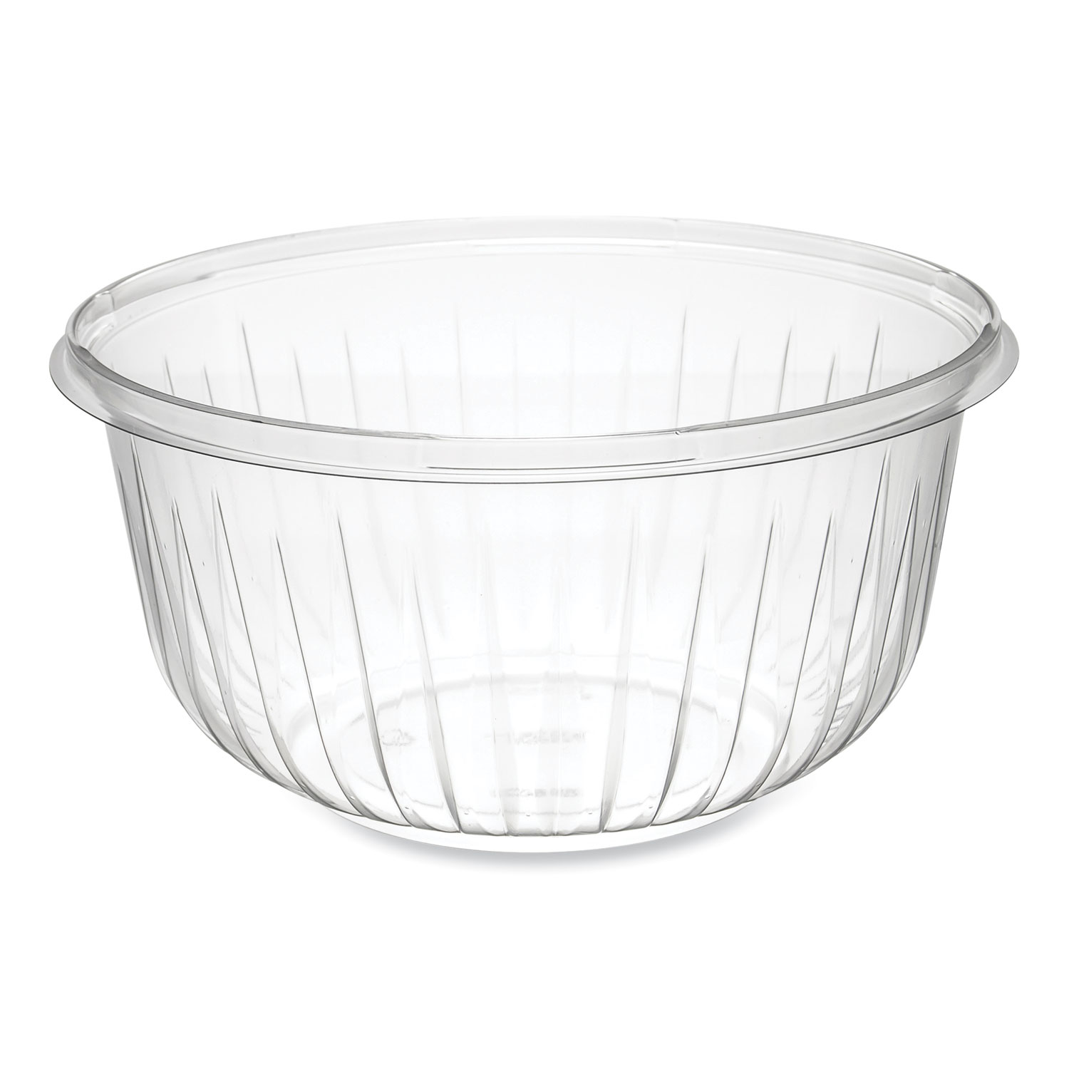 PresentaBowls Clear Bowls, 48 oz, Plastic, 63/Bag, 252/Carton