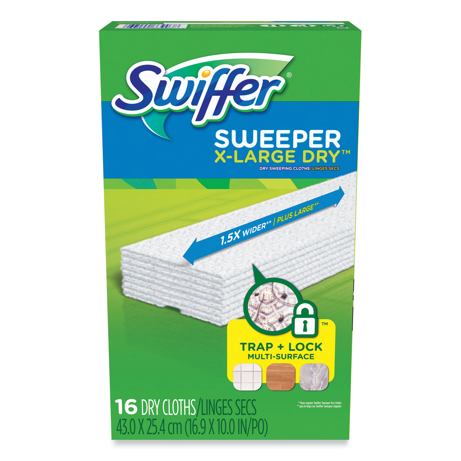 Swiffer Sweeper Dry Sweeping Pad Multi Surface Refills for X-Large