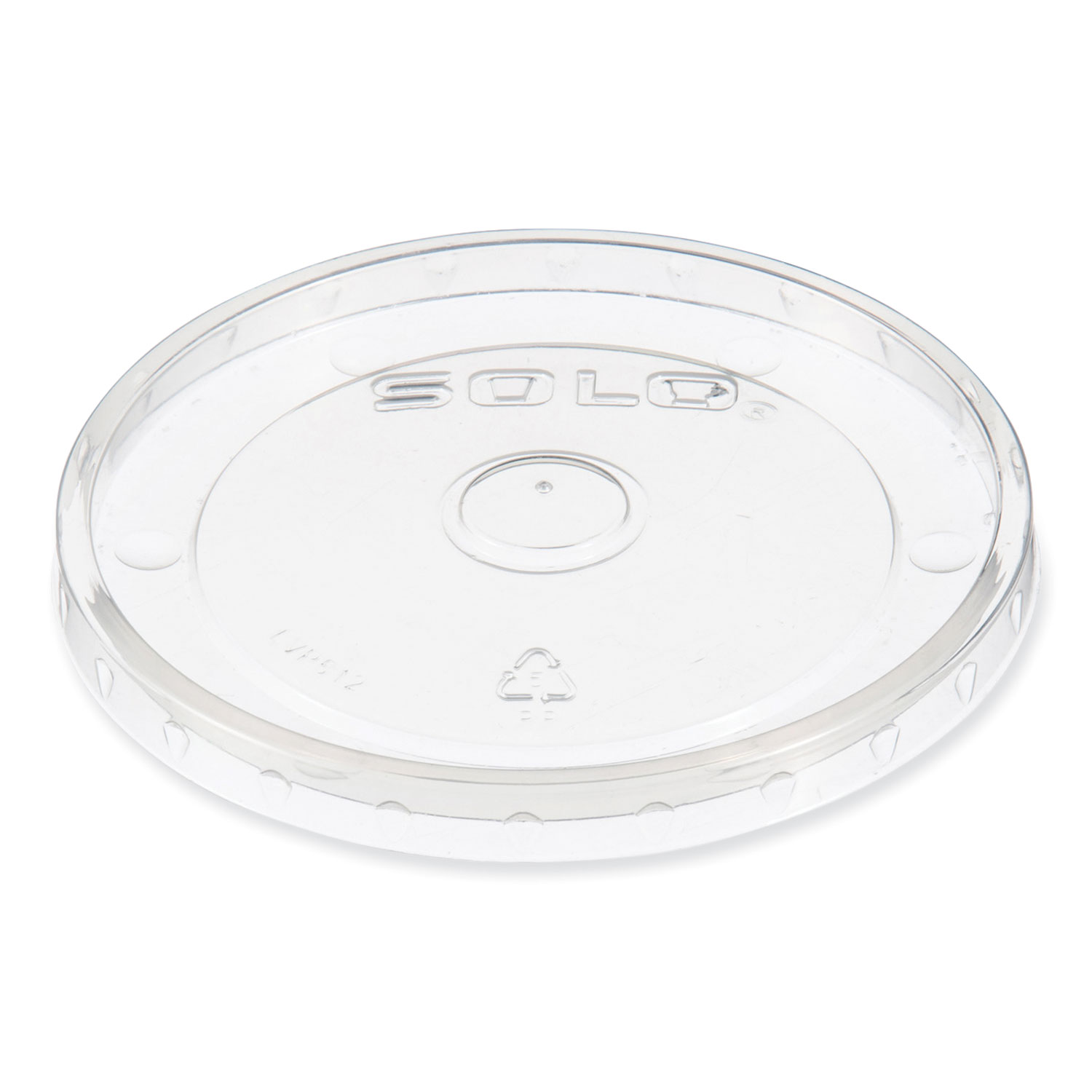 Polypropylene Vented Food Container Lids for 12 oz Food Containers, Clear, Plastic, 1,000/Carton