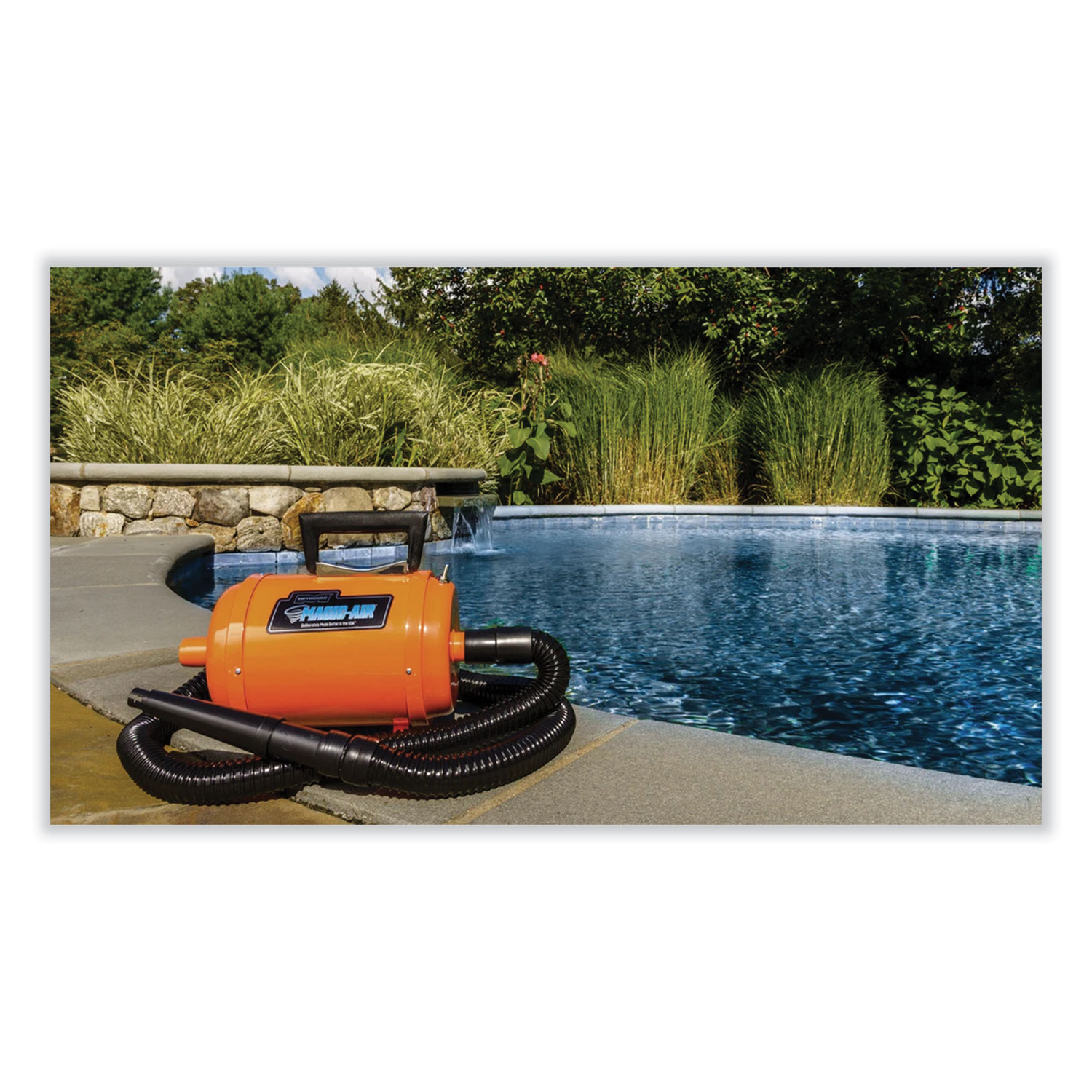 MetroVac MagicAir Deluxe Electric Inflator/Deflator, 130 cu ft/min, 3.25 psi, 4 hp Motor, 110-120 V AC