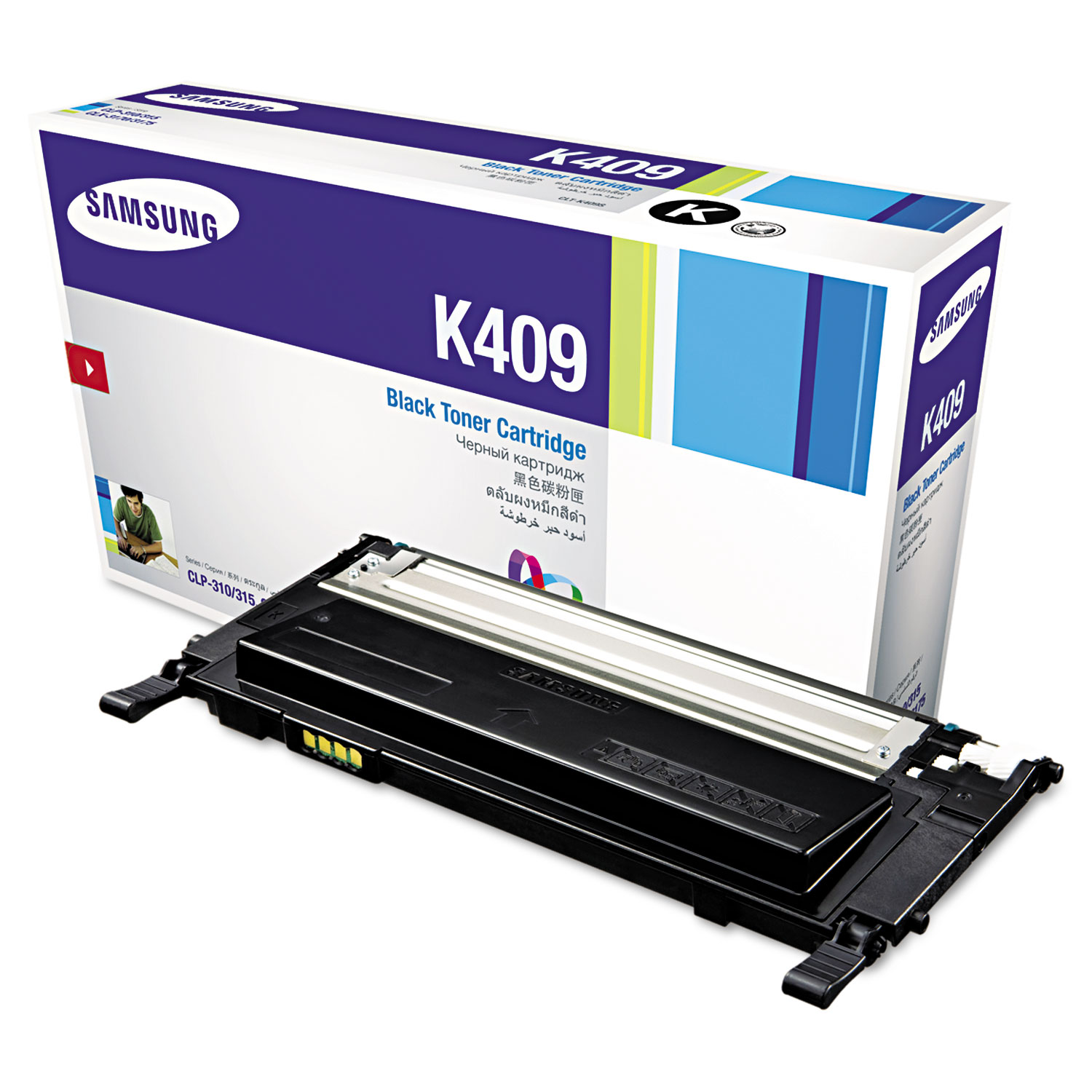 CLTK409S Toner, 1500 Page-Yield, Black