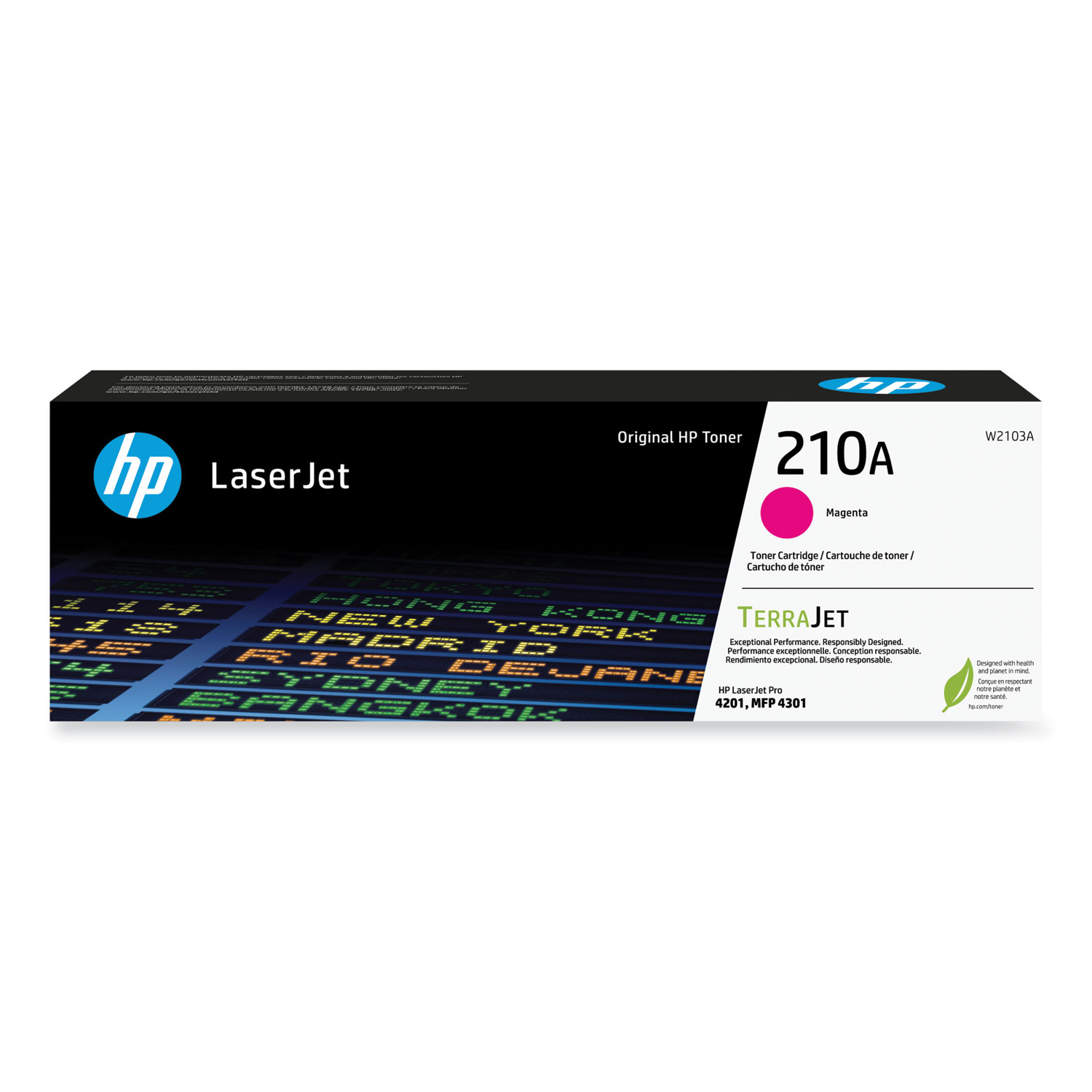 HP 210A, (W2103A) Magenta Original LaserJet Cartridge