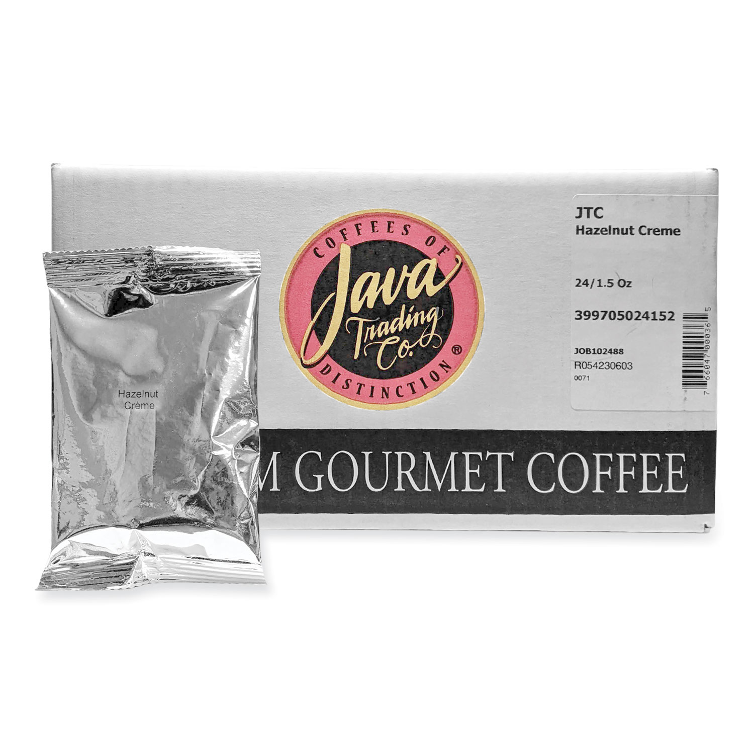 Coffee Portion Packs, 1.5oz Packs, French Roast, 42/Carton