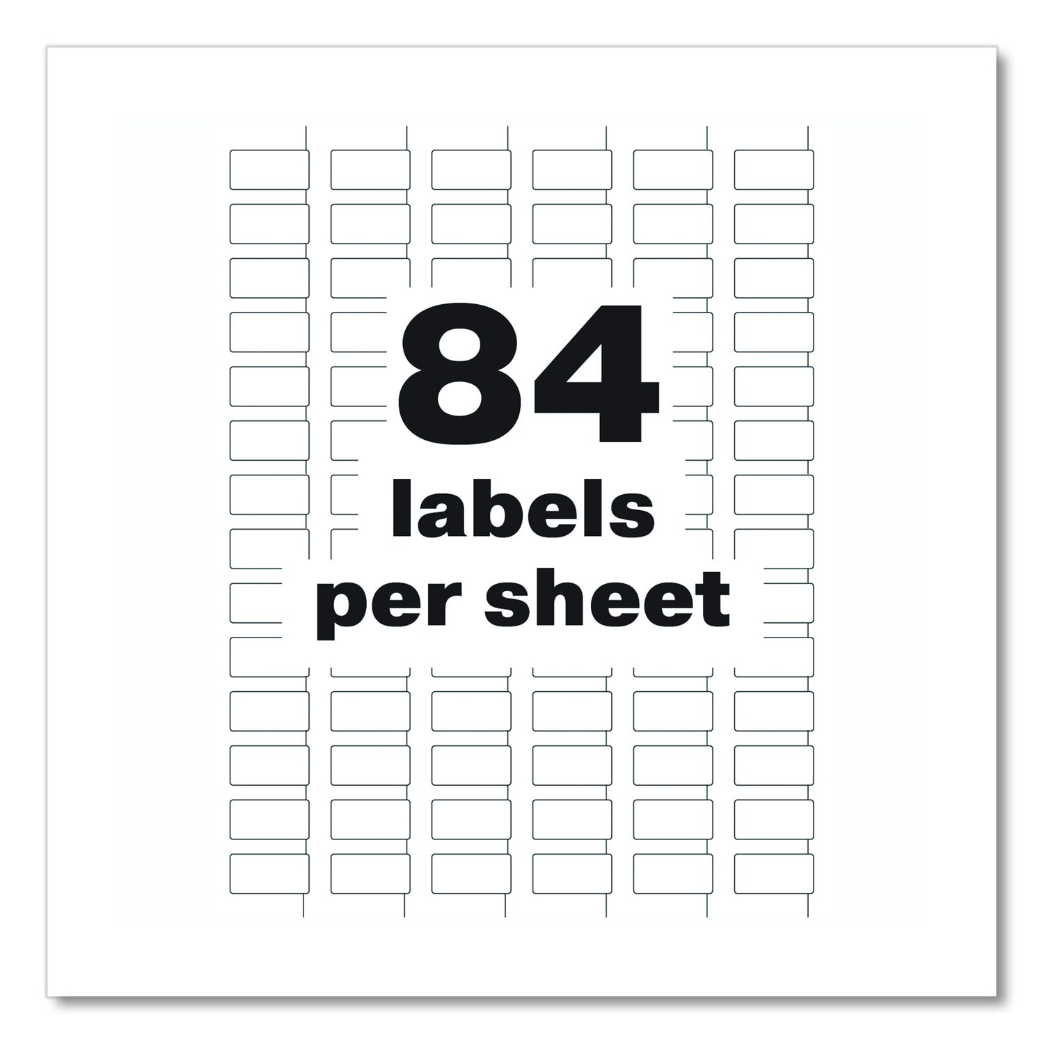 Avery® PermaTrack Destructible Asset Tag Labels, Laser Printers, 0.5 x ...