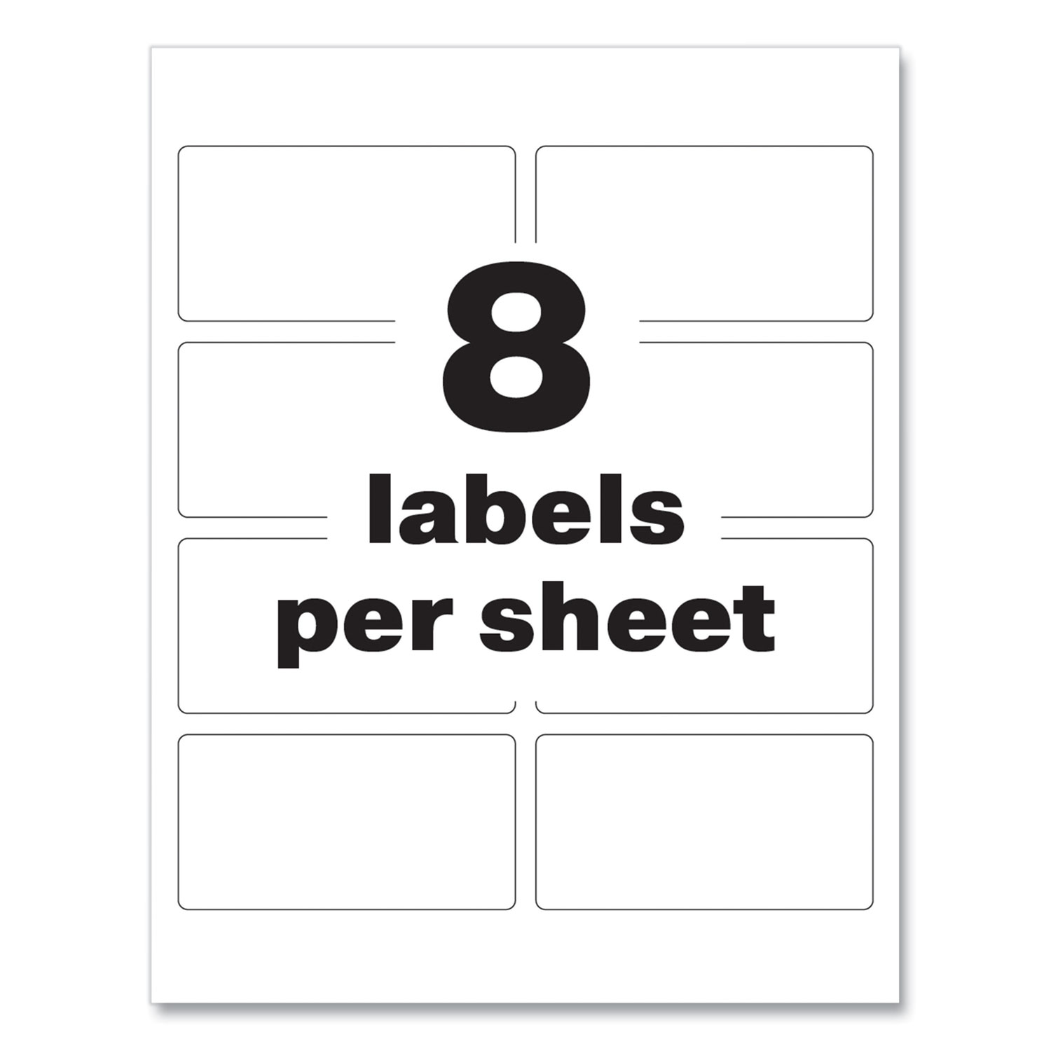 PermaTrack Tamper-Evident Asset Tag Labels, Laser Printers, 2 x 3.75 ...