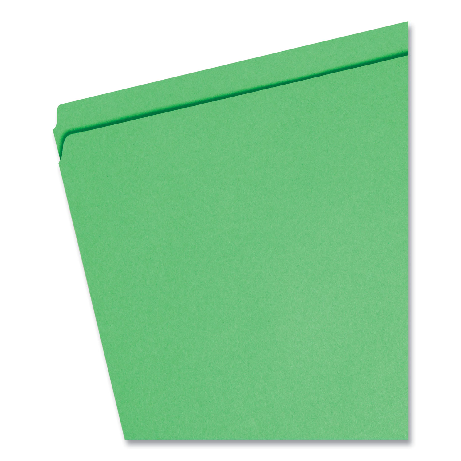 Reinforced Top Tab Colored File Folders, Straight Tabs, Letter Size, 0.75  Expansion, Lavender, 100/Box