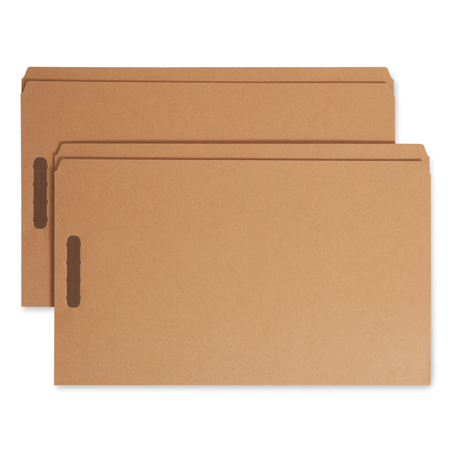 Kraft Fastener Folders, 0.75″ Expansion, 2 Fasteners, Legal Size, Kraft Exterior, 50/Box