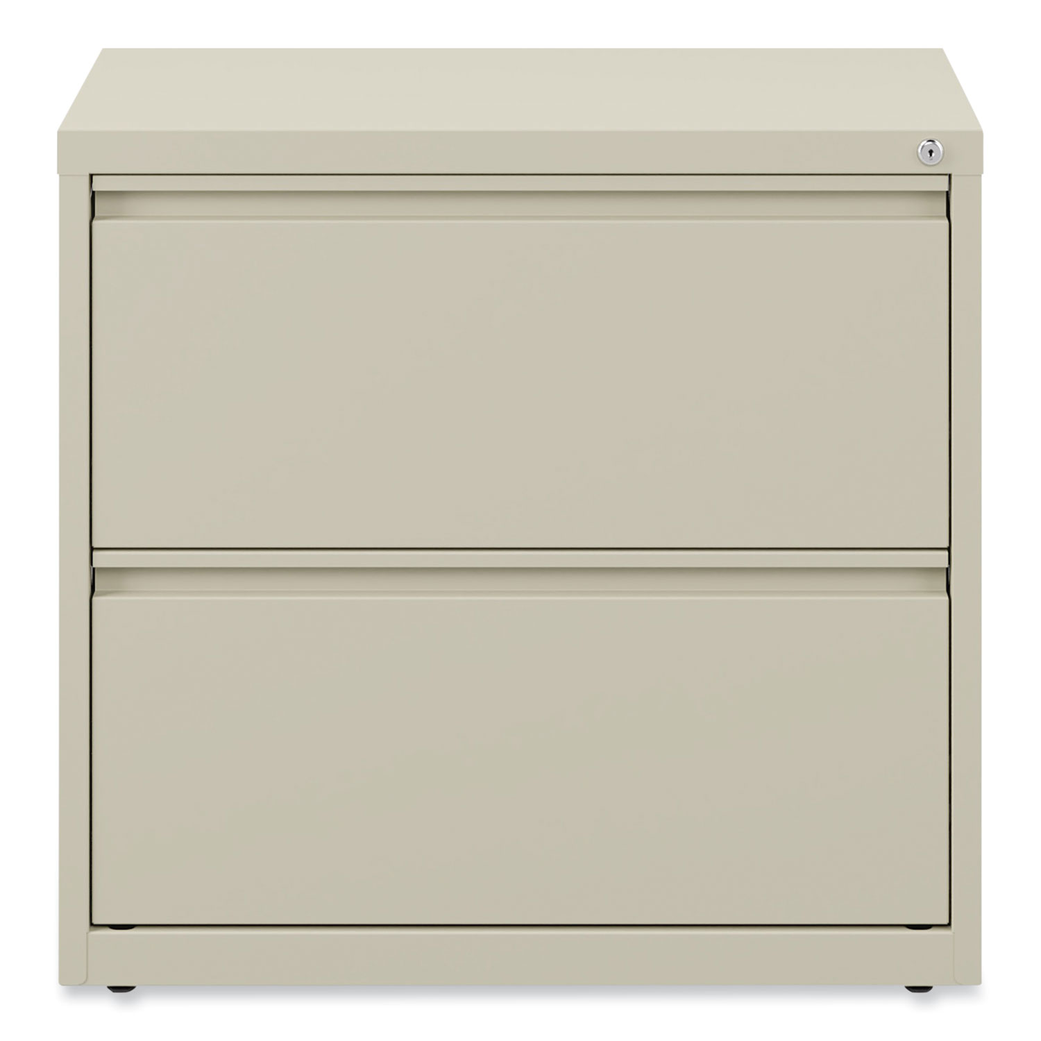 Lateral File, 2 Legal/Letter-Size File Drawers, Putty, 30″ x 18.63″ x 28″