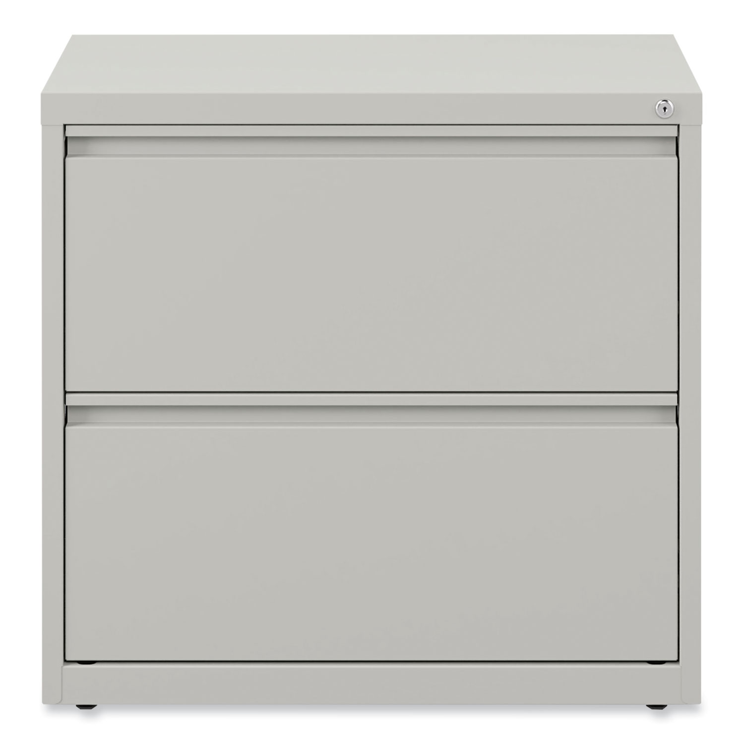 Lateral File, 2 Legal/Letter-Size File Drawers, Light Gray, 36″ x 18.63″ x 28″