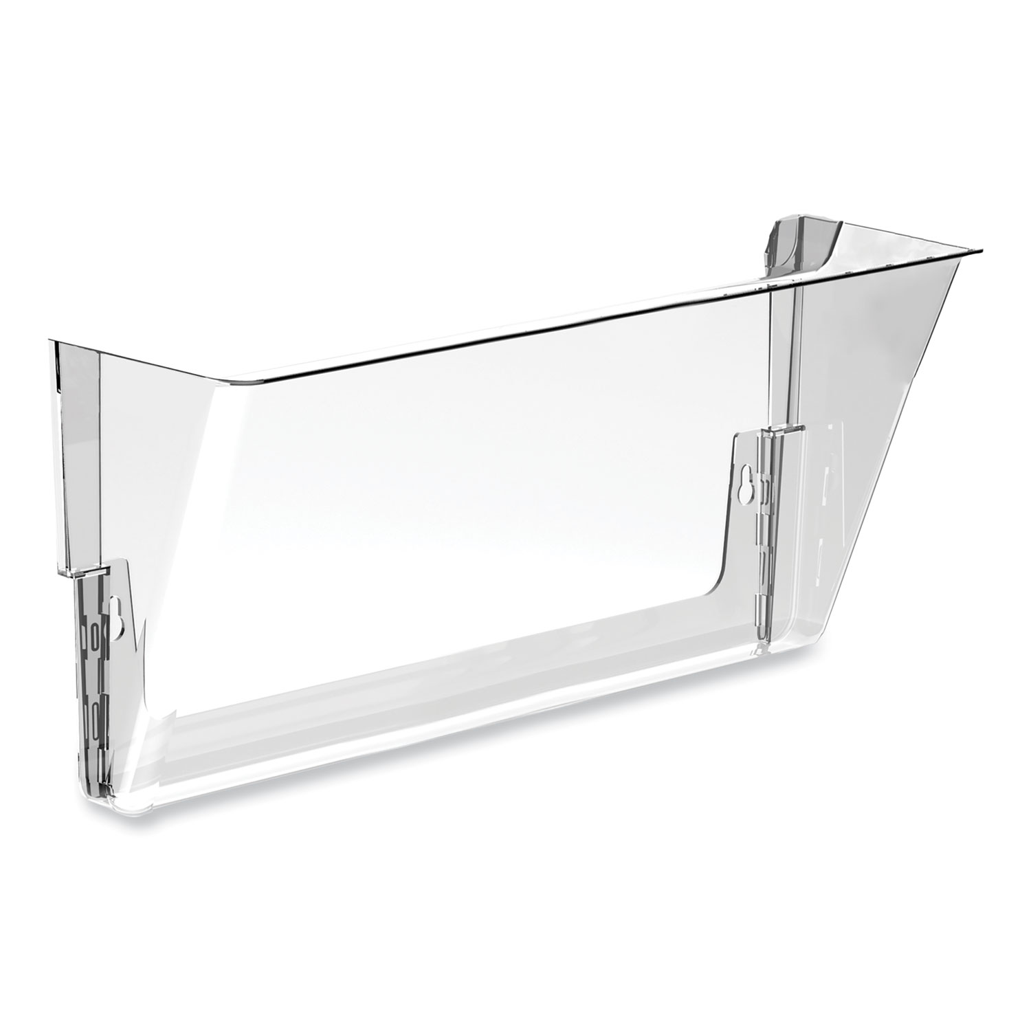 Wall File, Letter Size, 13″ x 4″ x 7″, Clear