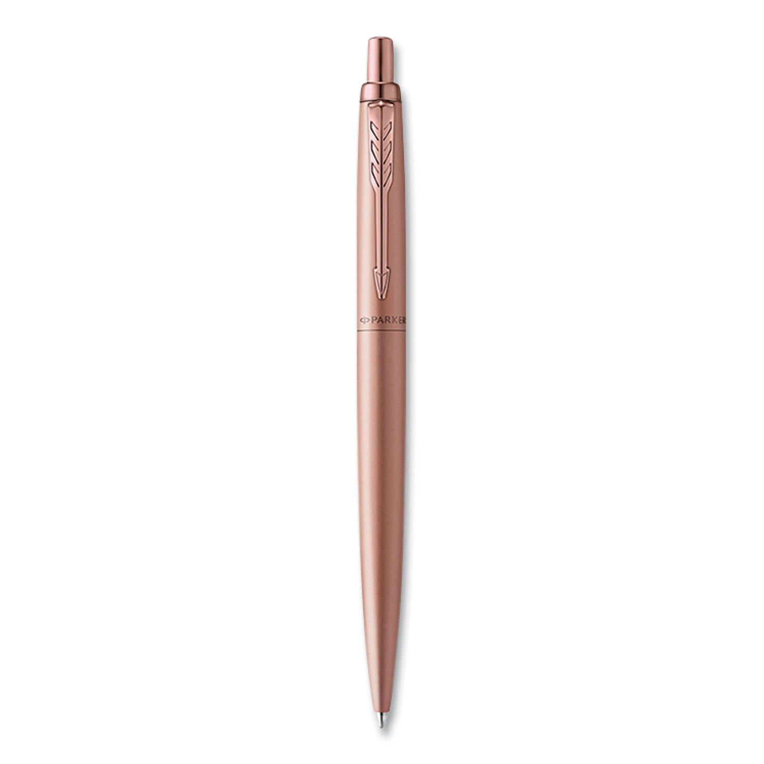 Jotter XL Retractable Ballpoint Pen, Medium Point, Blue Ink, Rose Gold Barrel