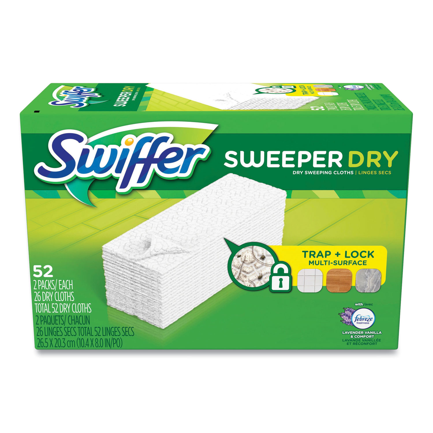 Swiffer® Sweeper 92815 Wet / Dry Mop Starter Kit with 7 Dry / 3 Wet  Disposable Mop Pads