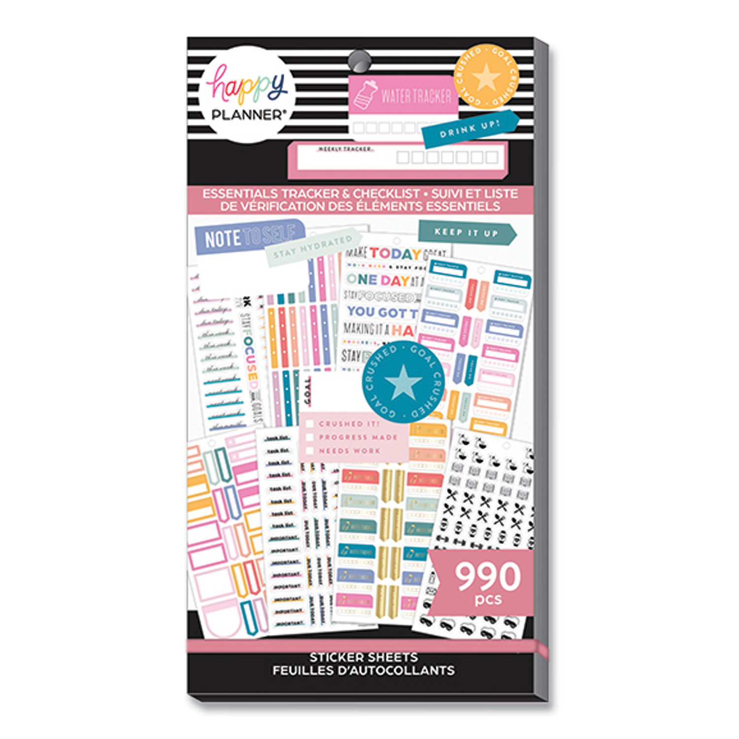 Planner Sticker Variety Pack for Moms, Budget, Family, Fitness, Holiday,  Work, Assorted Colors, 1,820/Pack - Zerbee