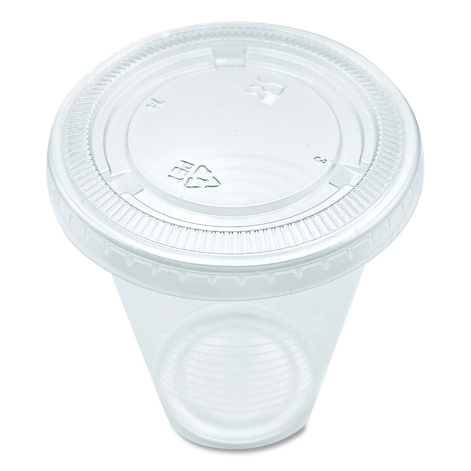 Plastic Portion Cups - 3.25oz PP Portion Cups - Clear - 2,500 ct