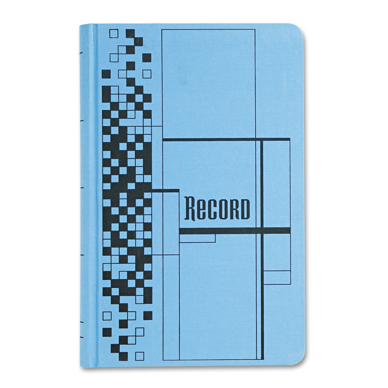  Adams ARB712CR5 Record Ledger Book, Blue Cloth Cover, 500 7 1/4 x 11 3/4 Pages (ABFARB712CR5) 