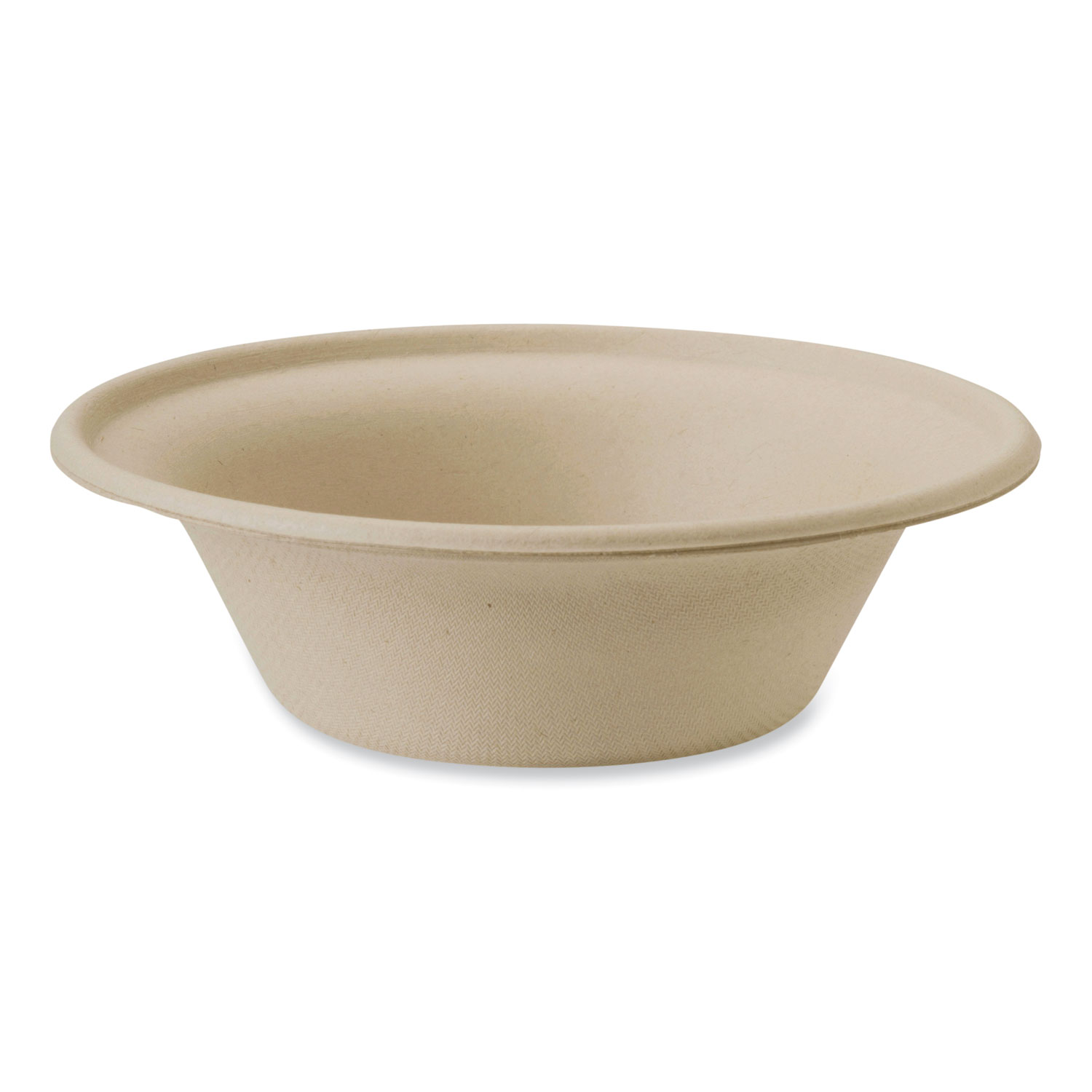 Fiber Bowls, 11.5 oz, 6 x 6 x 1.7, Natural, Paper, 1,000/Carton