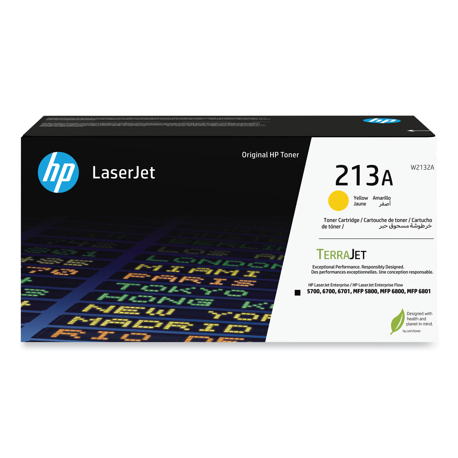 HP 213A (W2132A) Yellow Original LaserJet Toner Cartridge