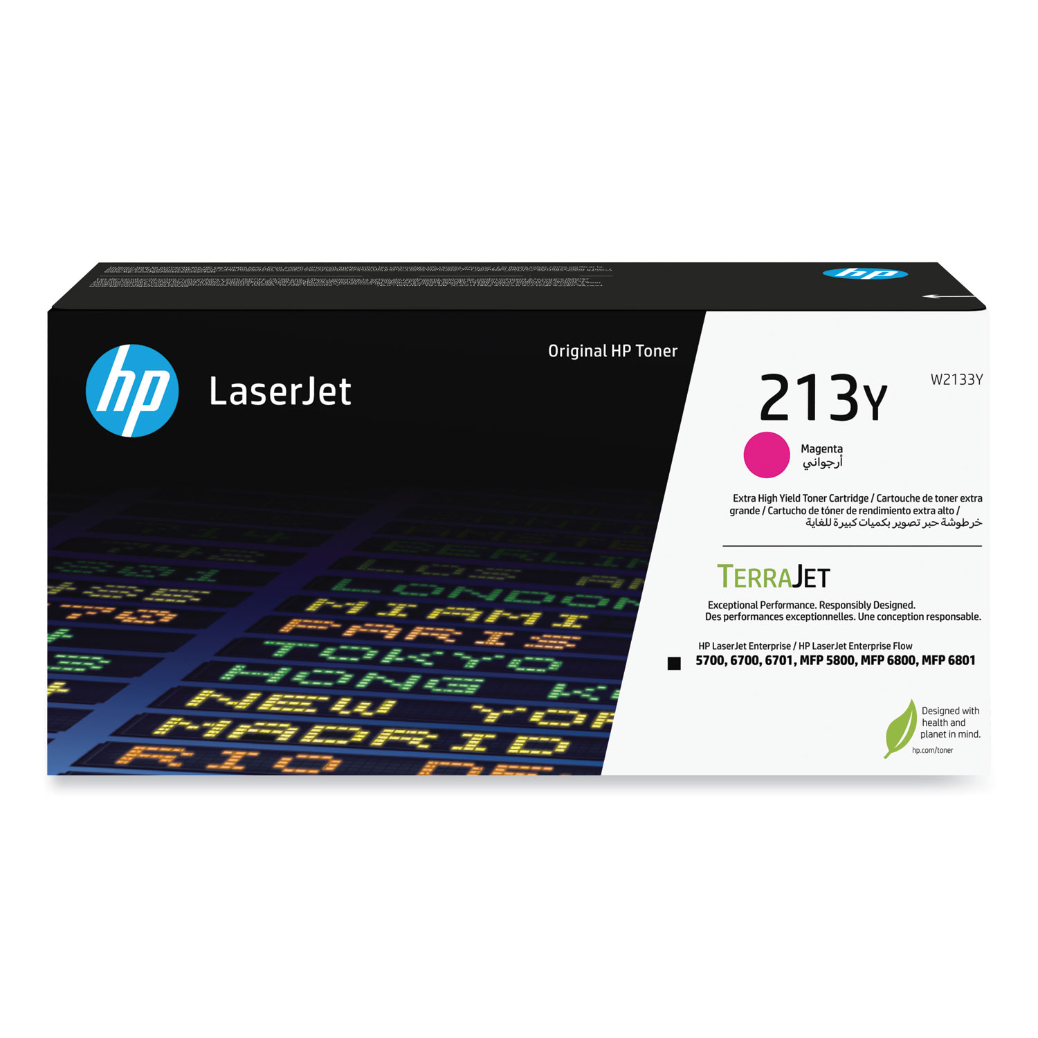 HP 213Y (W2133Y) Extra High-Yield Magenta Original LaserJet Toner Cartridge