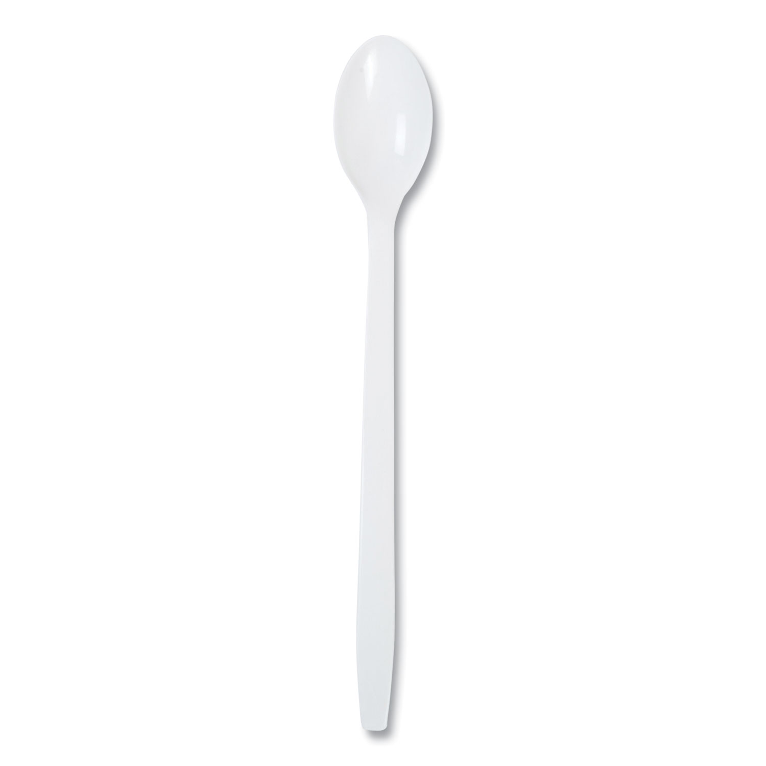 Polypropylene Cutlery, Soda Spoon, 7.87″, White, 1,000/Carton