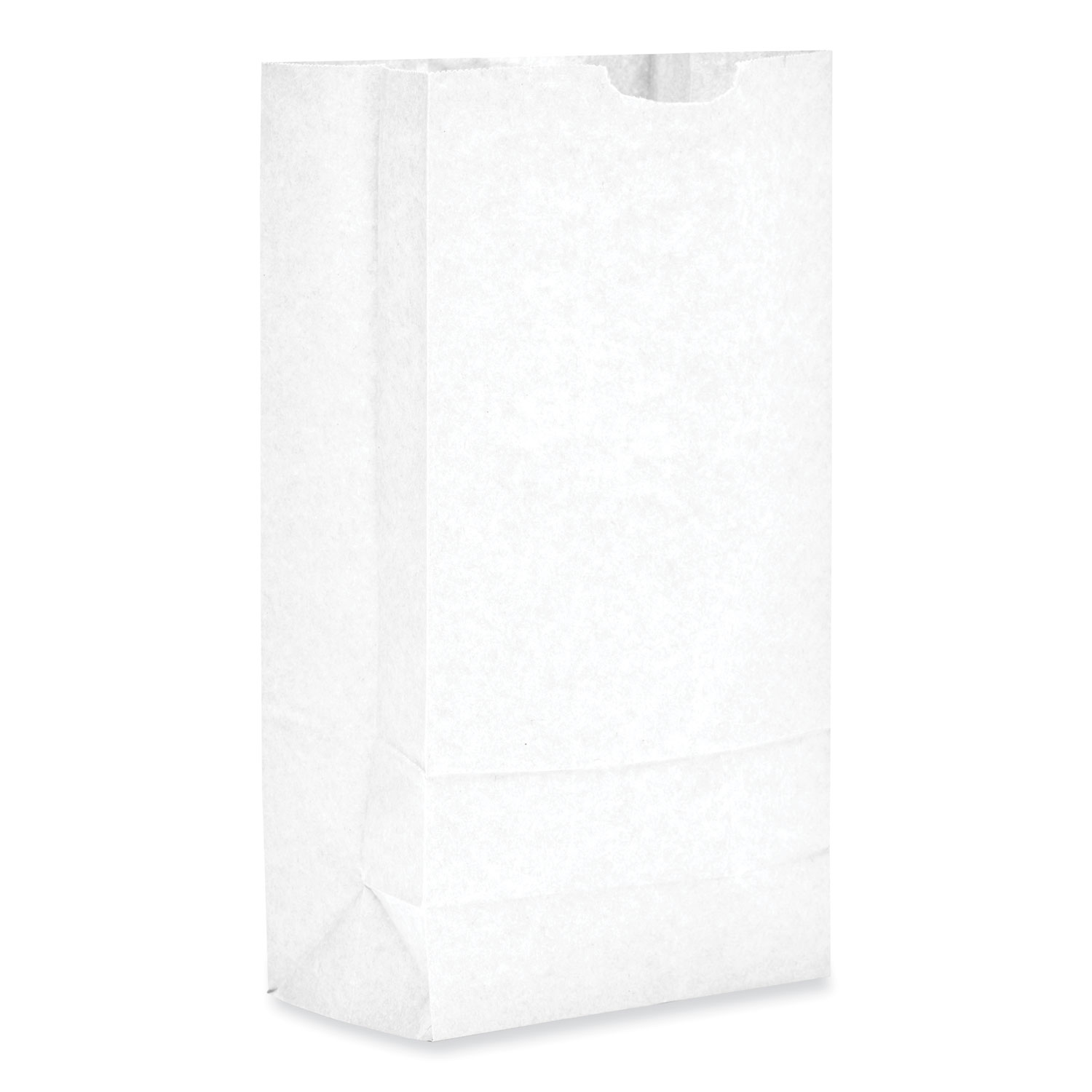 Grocery Paper Bags, 35 lb Capacity, #10, 6.31 x 4.19 x 13.38, White, 500  Bags - Zerbee