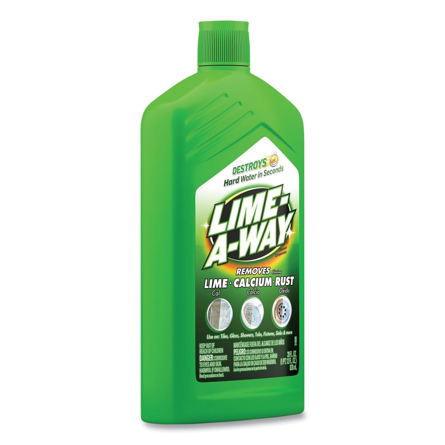 4) Bottles of Lime-Away, 1-Gallon Bottle of Lysol Heavy Duty