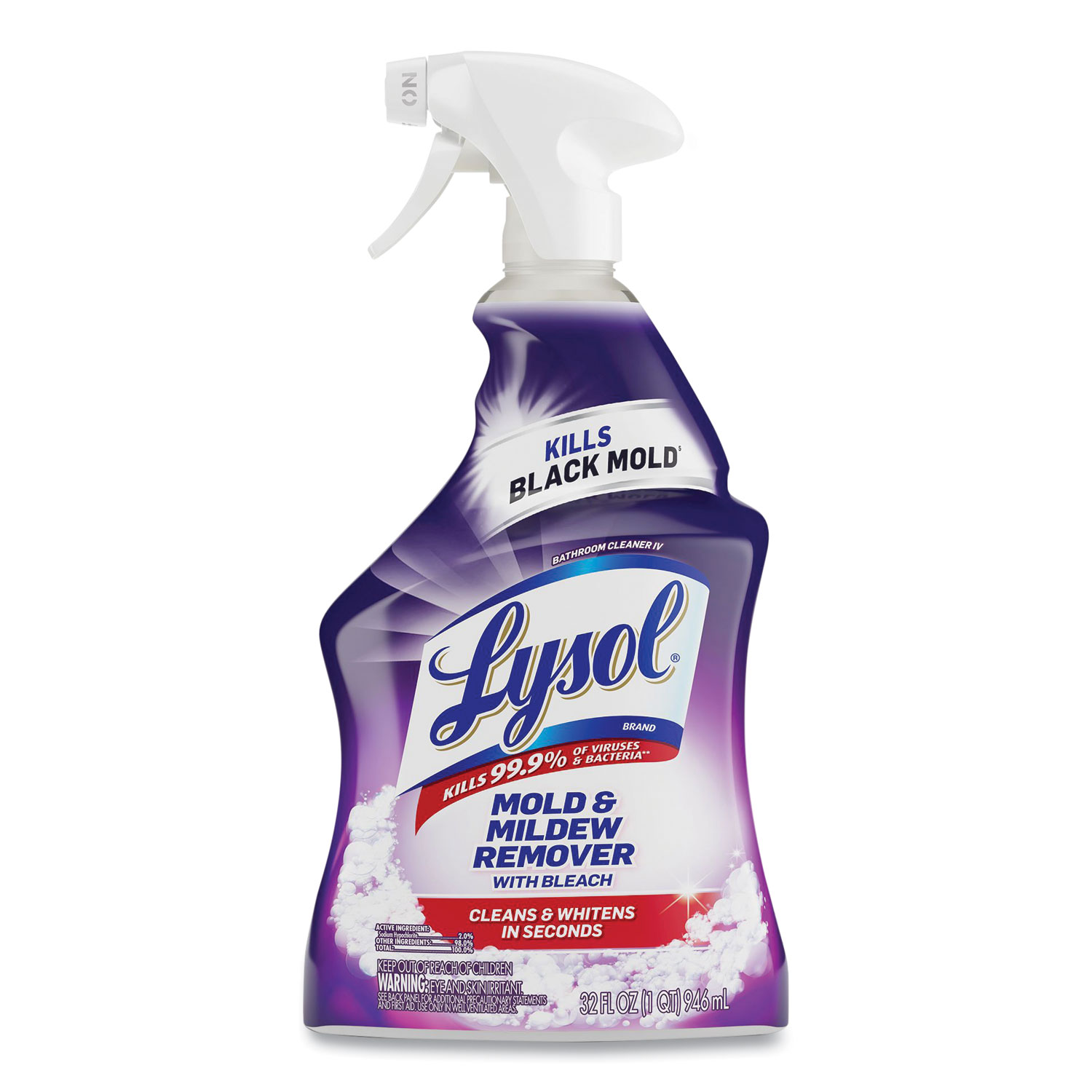 4) 1-Gallon Bottles of Lysol Heavy Duty Bathroom Cleaner and (4) 1
