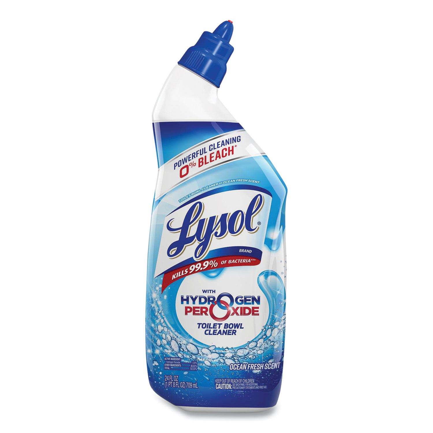 thumbnail image 2 of Lysol - Click Gel Automatic Toilet Bowl Cleaner, Ocean Fresh, 6/Box, 4 Boxes/Carton | MSC Direct 2 of 10