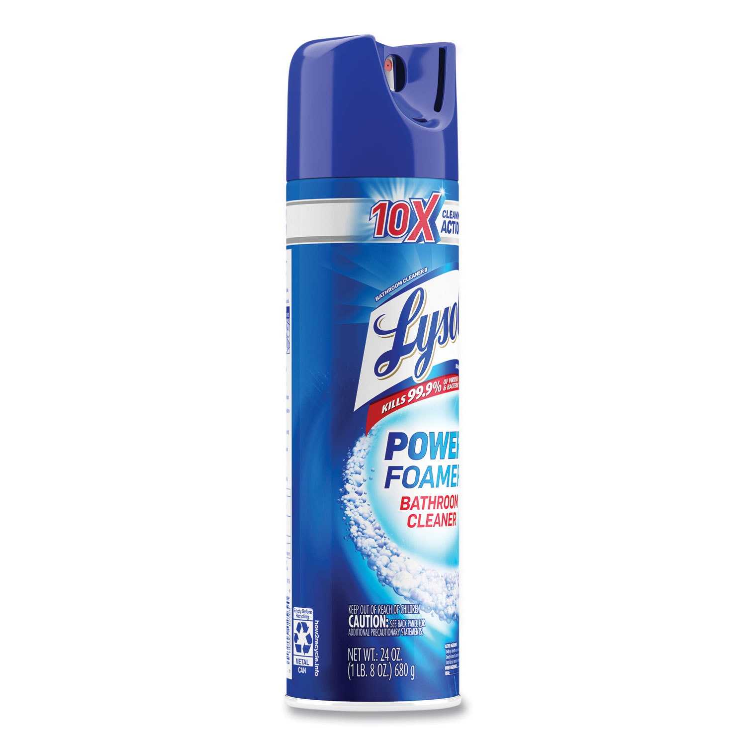 4 Pack - Lysol Bathroom Cleaner Spray, Island Breeze 24 oz 